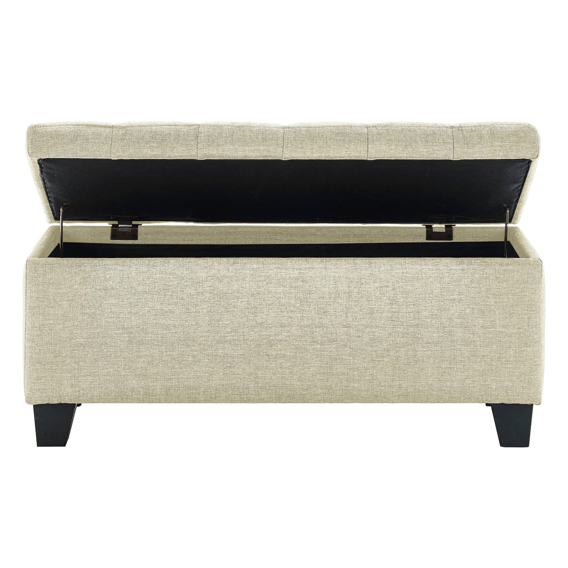 WorldwideLILA - STORAGE OTTOMAN - BEIGE