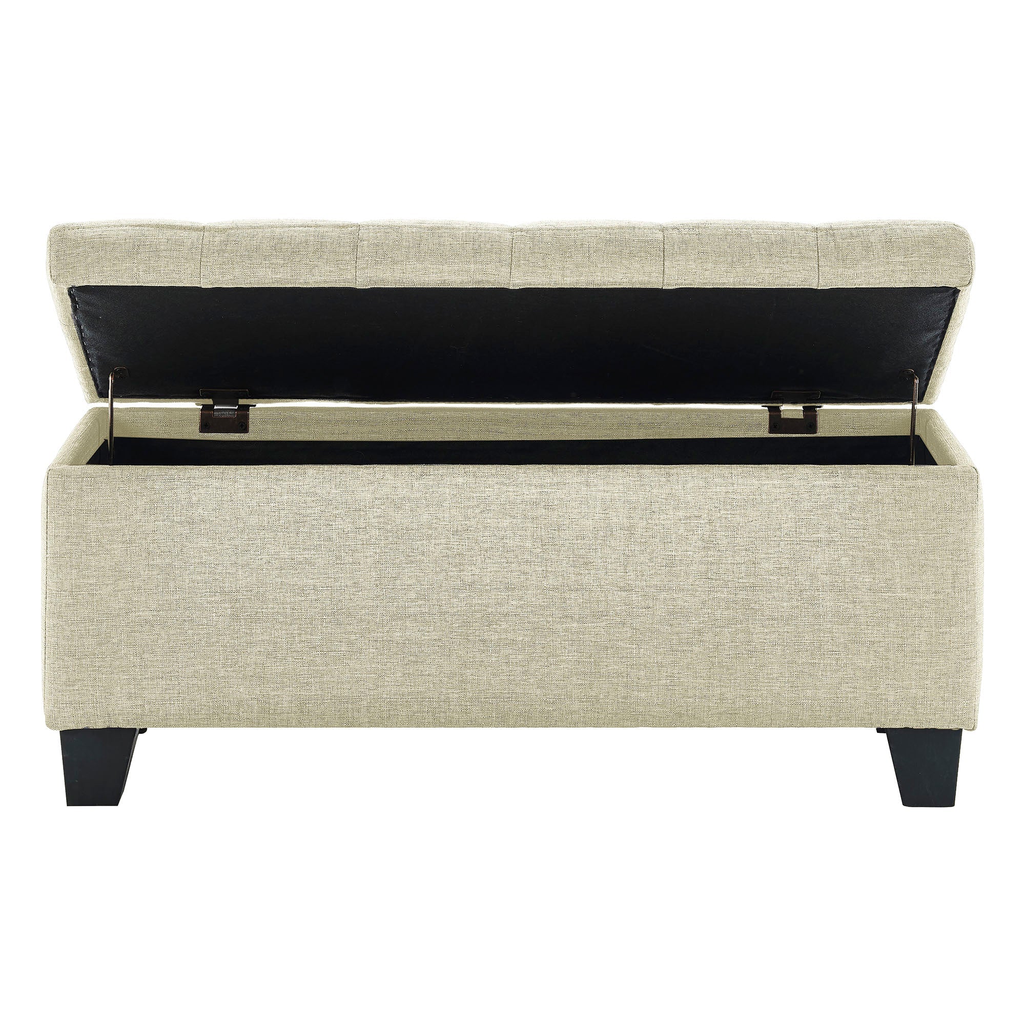 WorldwideLILA - STORAGE OTTOMAN - BEIGE