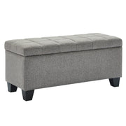WorldwideLILA - STORAGE OTTOMAN - GREY
