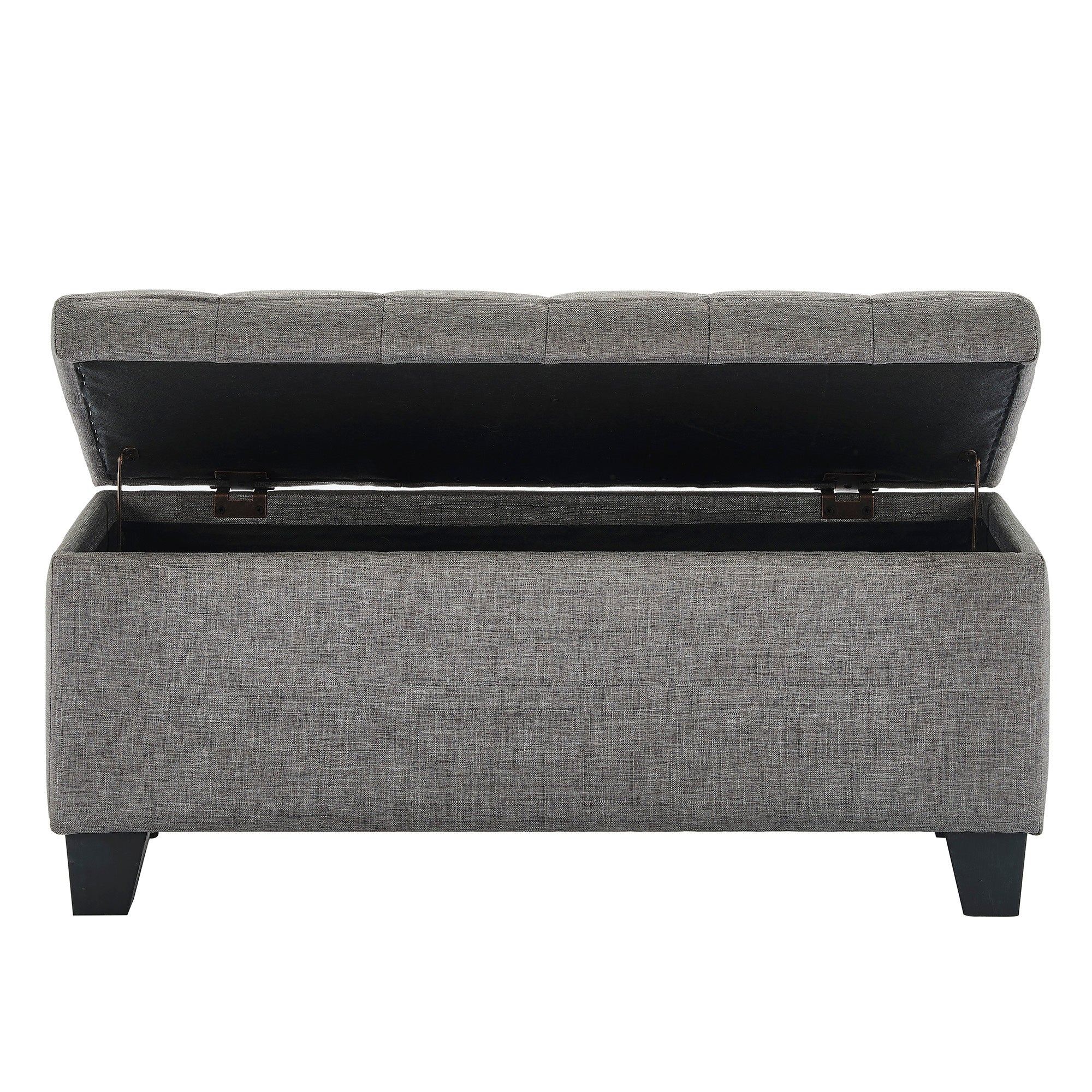 WorldwideLILA - STORAGE OTTOMAN - GREY