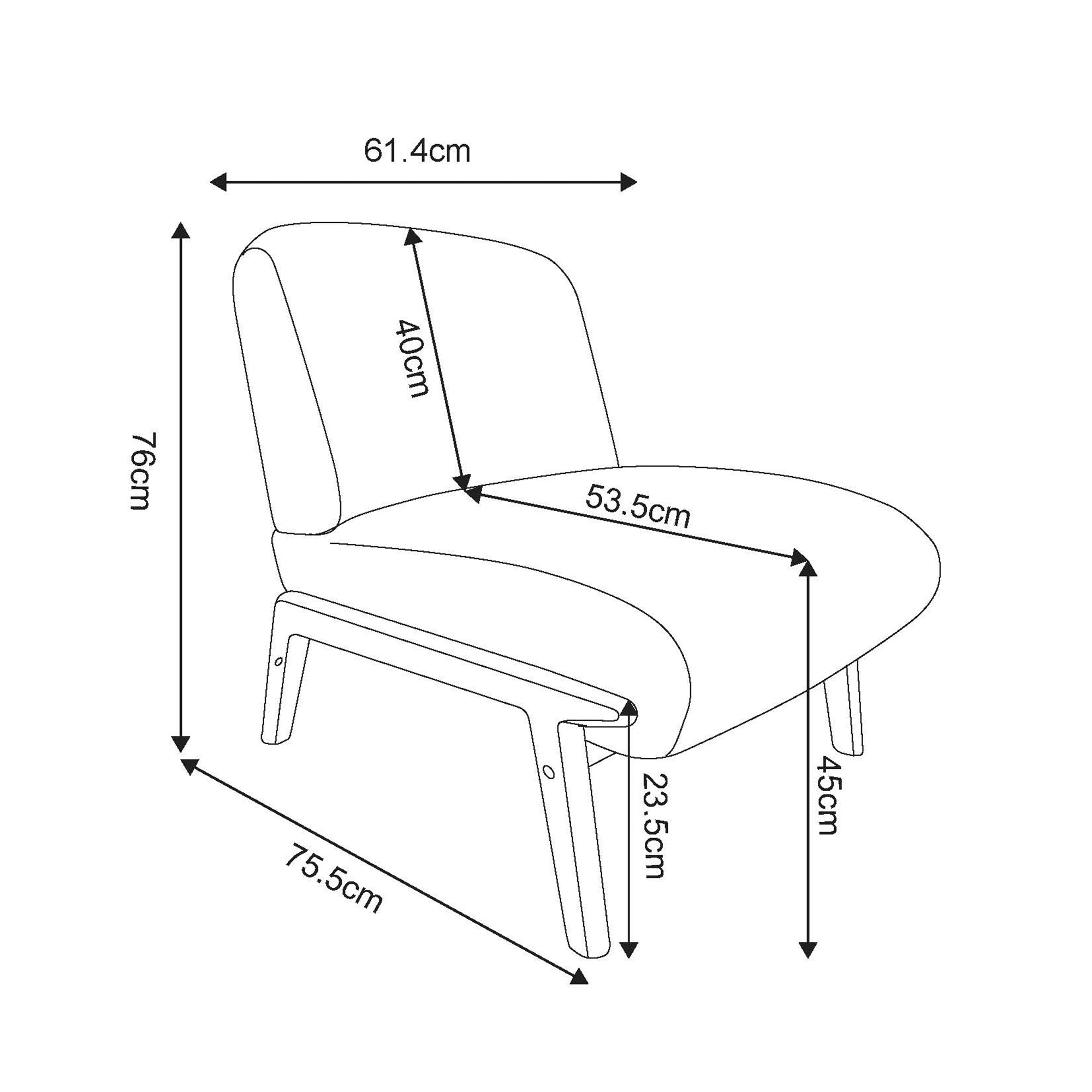 WorldwideLISSON - ACCENT CHAIR - BEIGE