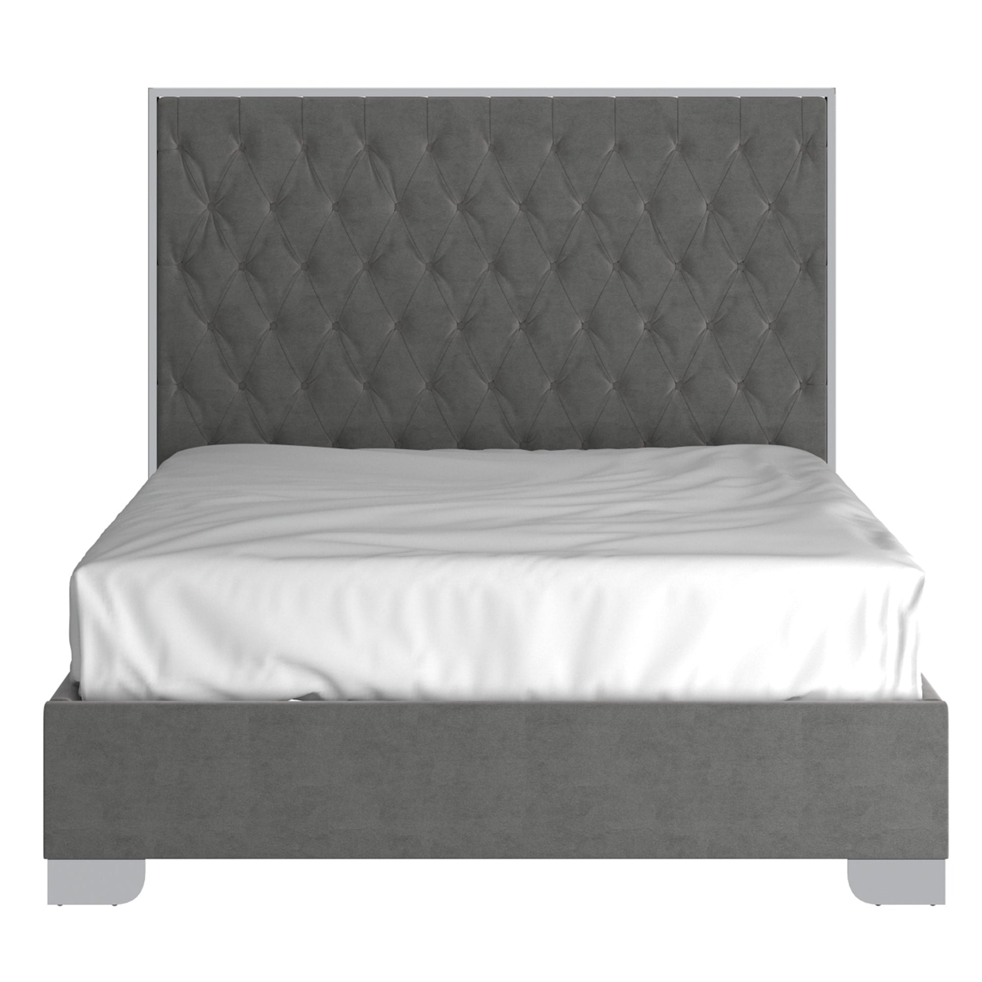WorldwideLUCILLE - 60'' BED - GREY/SILVER