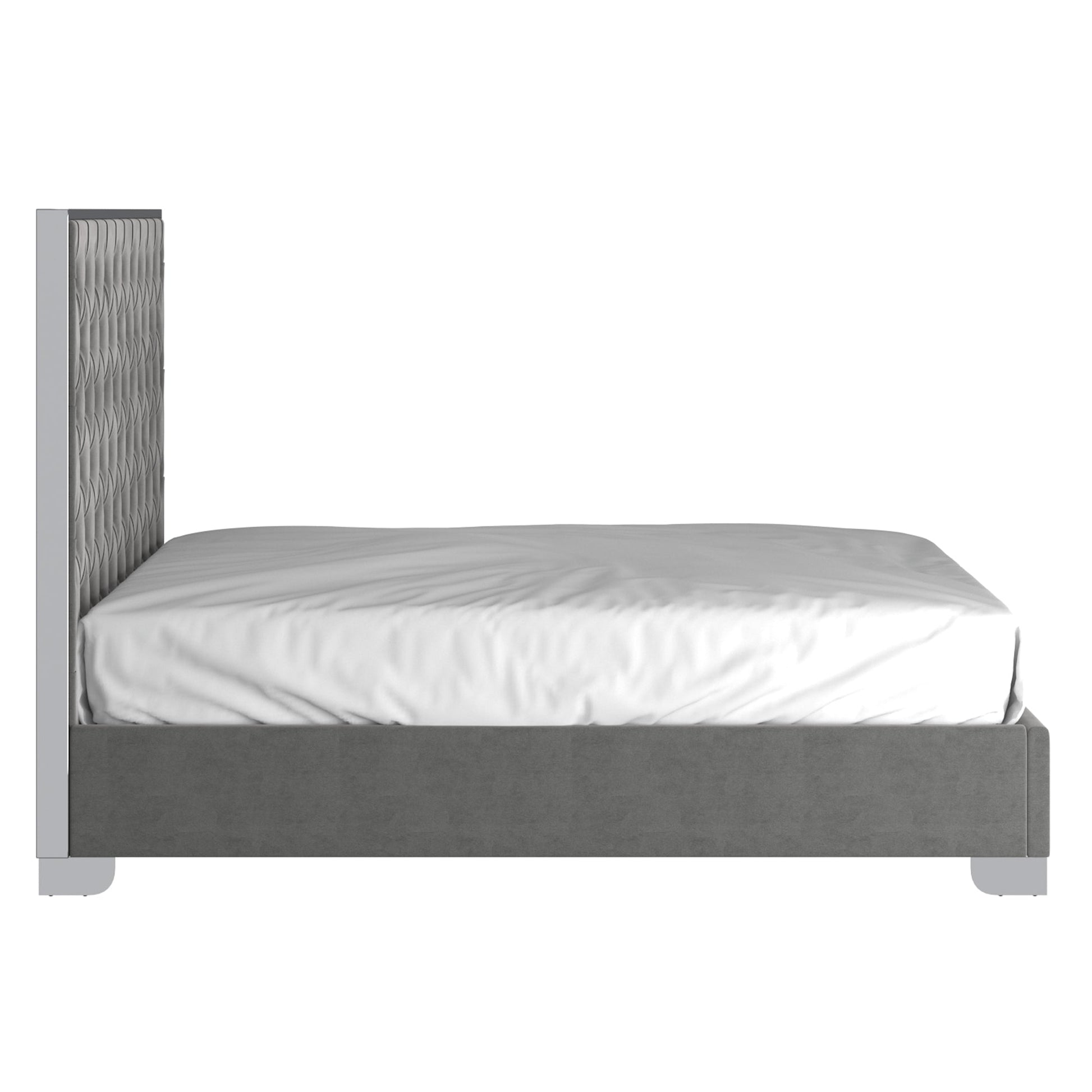 WorldwideLUCILLE - 60'' BED - GREY/SILVER