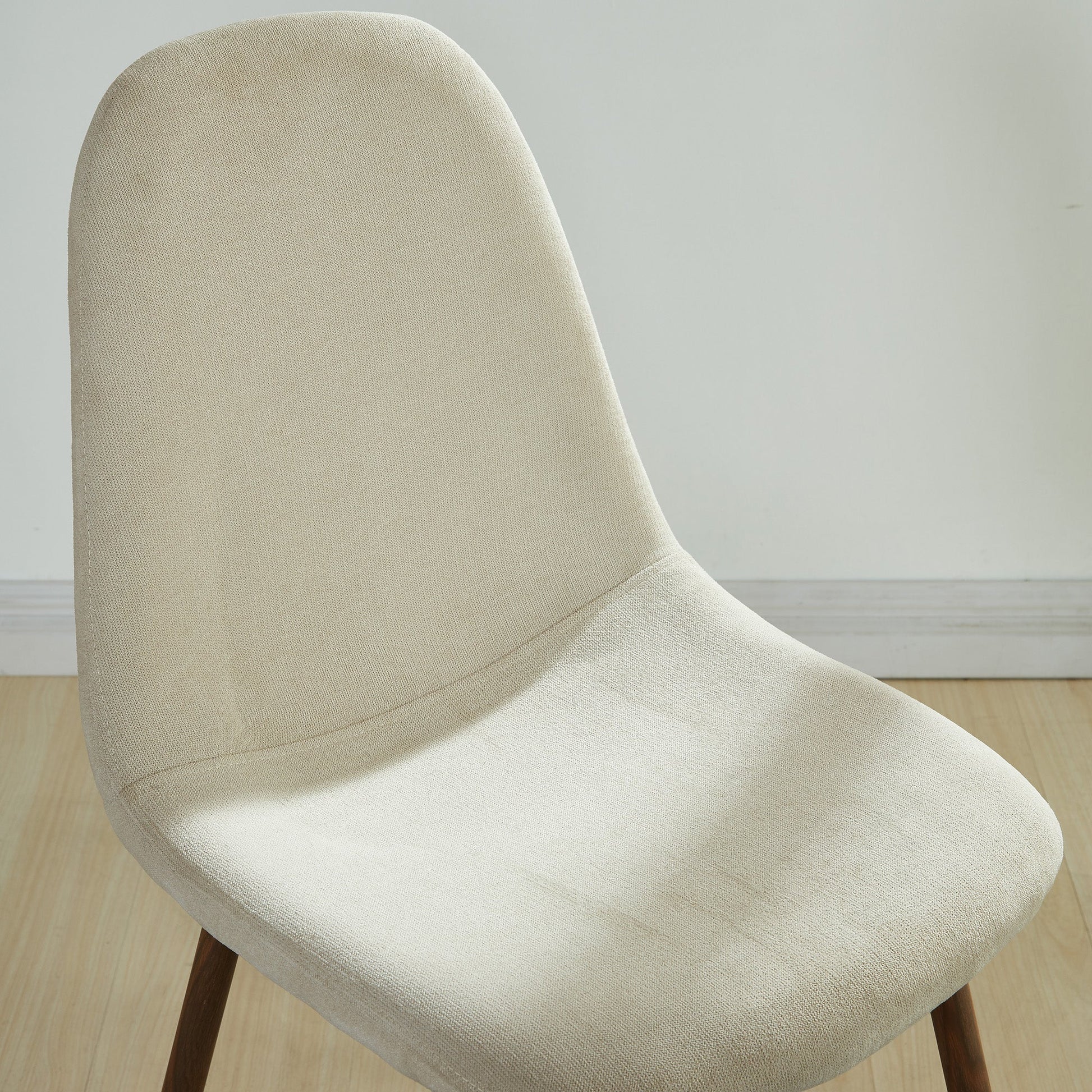 WorldwideLYNA - SIDE CHAIR FABRIC - BEIGE