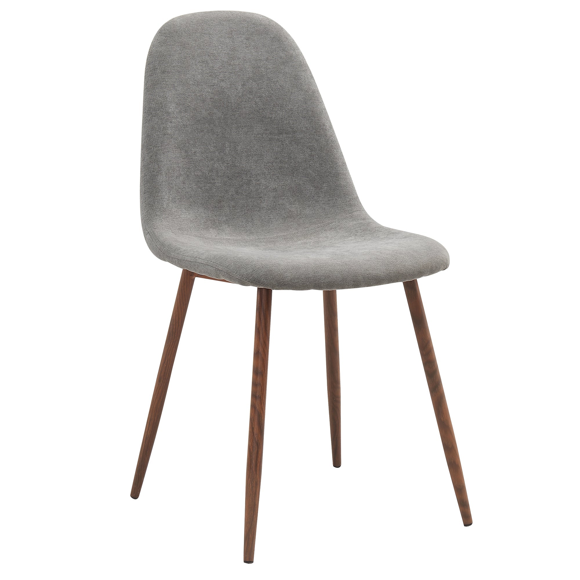 WorldwideLYNA - SIDE CHAIR FABRIC - GREY