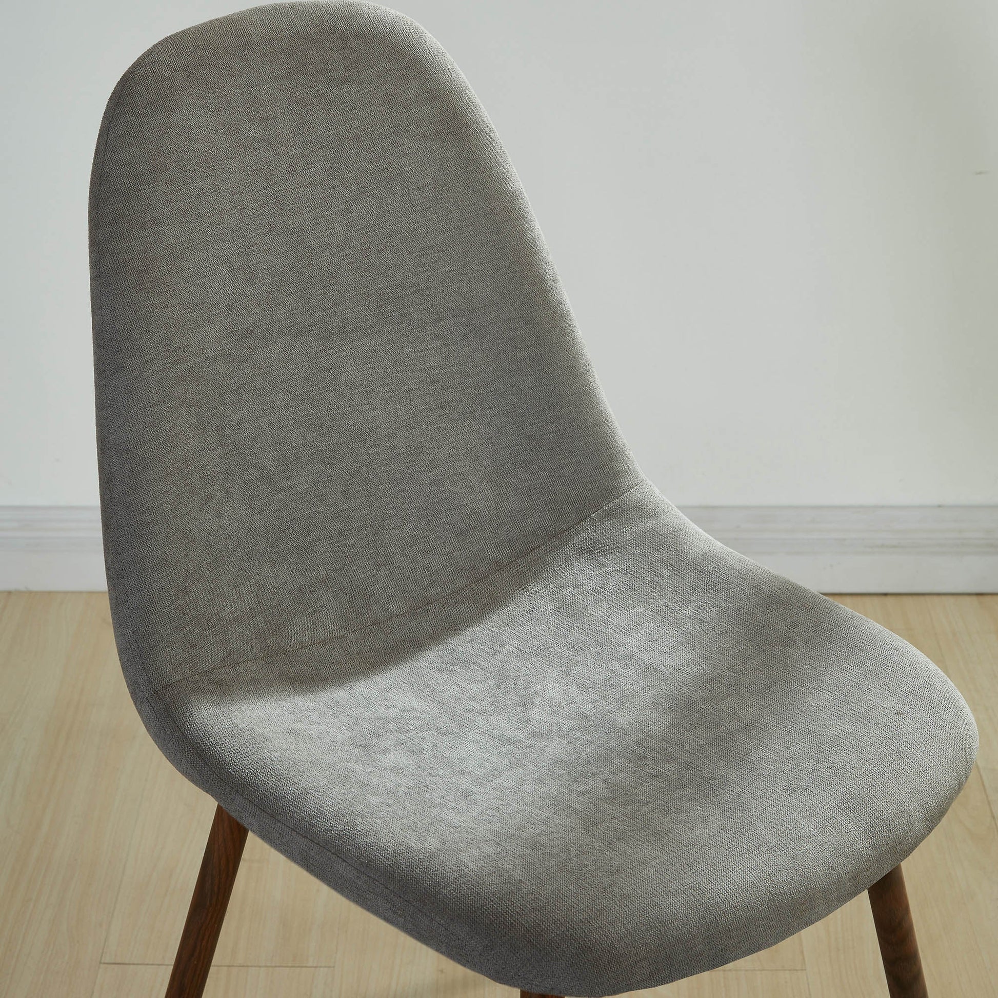 WorldwideLYNA - SIDE CHAIR FABRIC - GREY