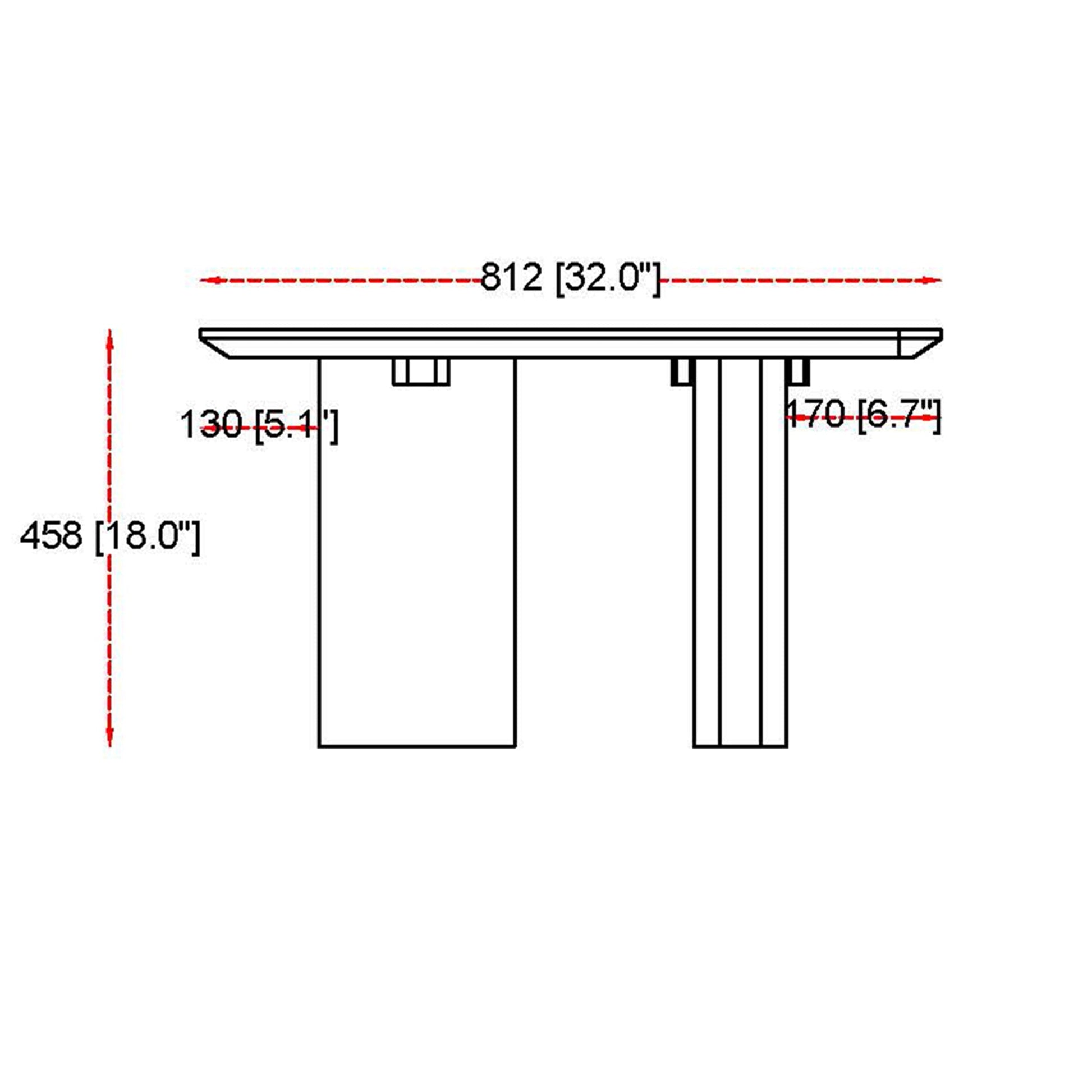 WorldwideLYRIQ - COFFEE TABLE - WALNUT