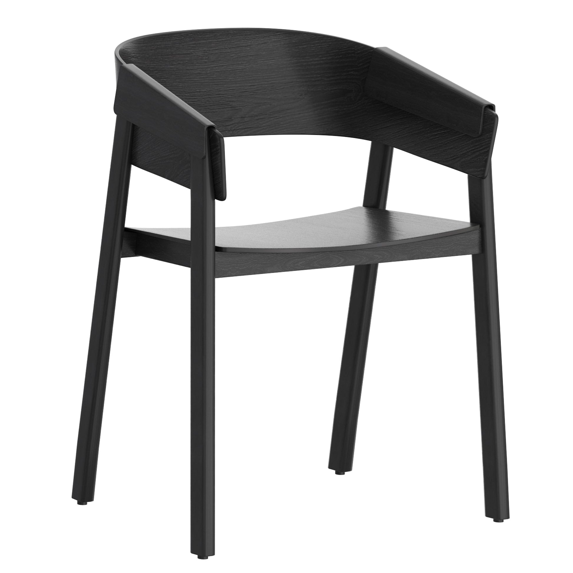WorldwideMATEO - KONTRACT CHAIR - BLACK