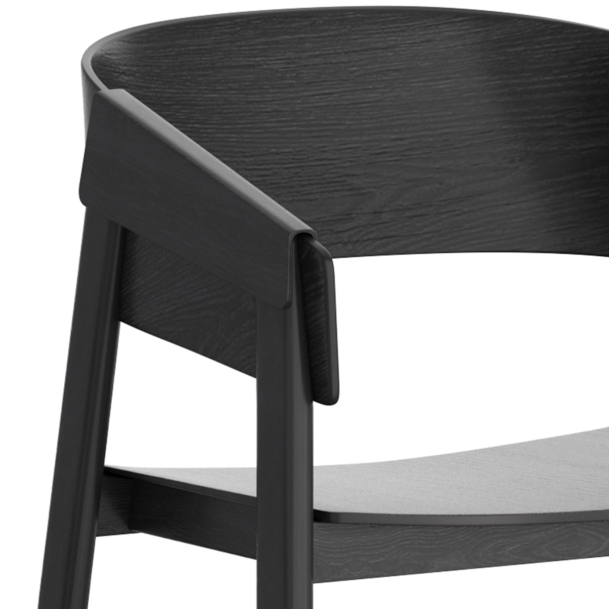 WorldwideMATEO - KONTRACT CHAIR - BLACK