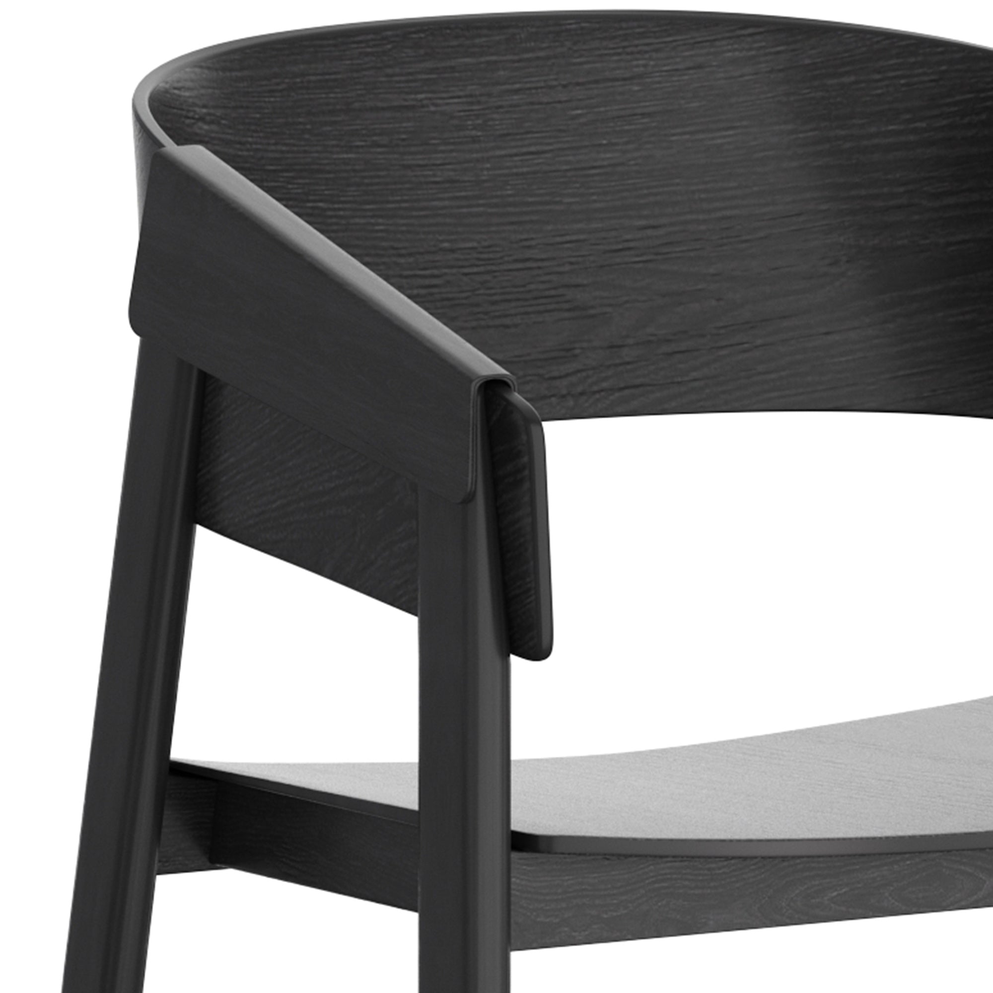 WorldwideMATEO - KONTRACT CHAIR - BLACK