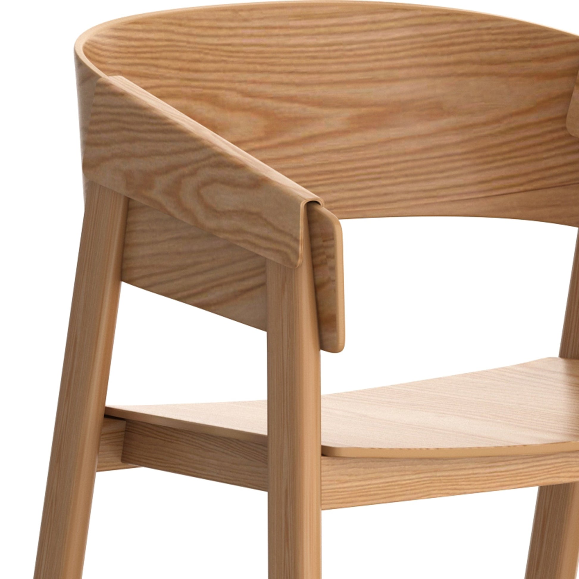 WorldwideMATEO - KONTRACT CHAIR - NATURAL