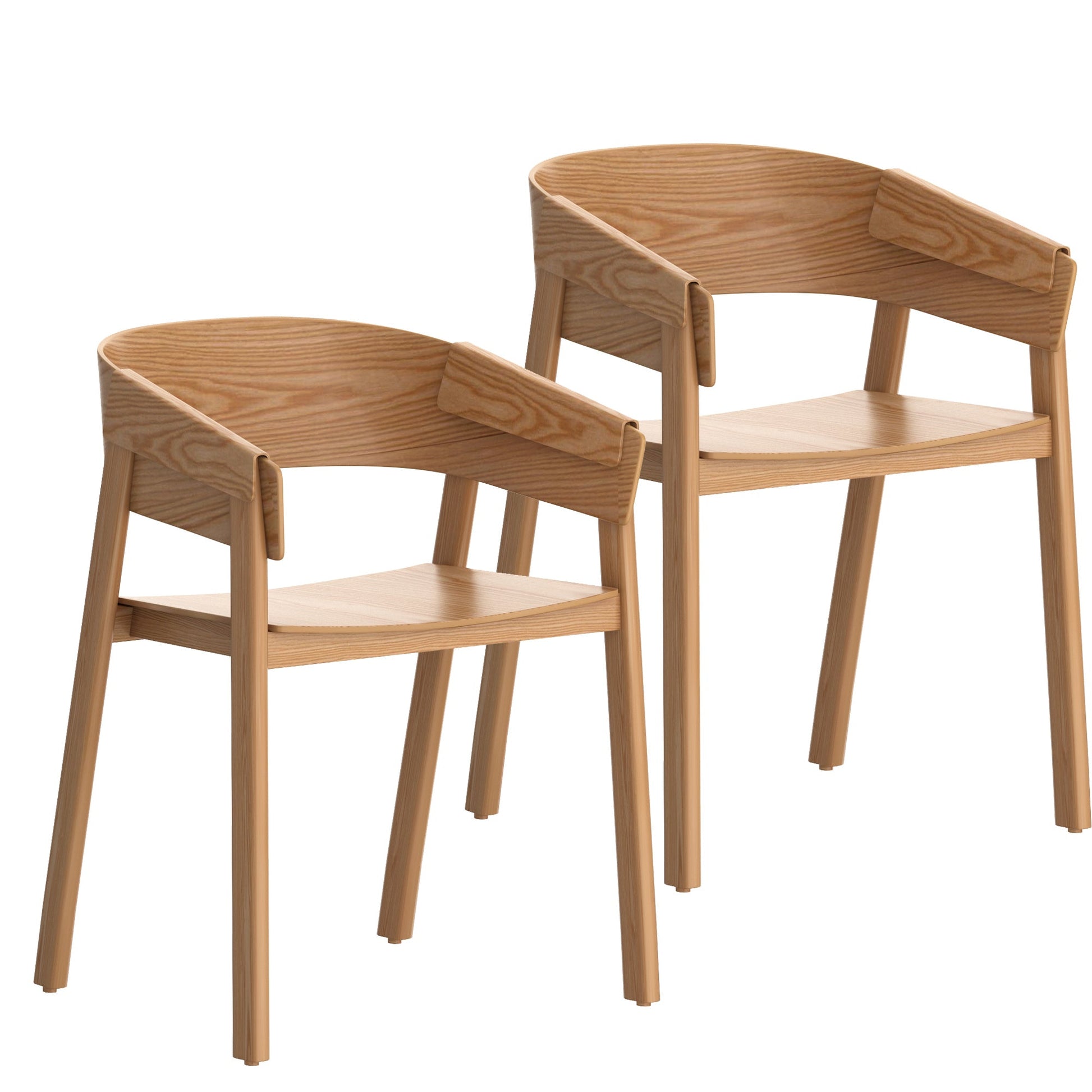 WorldwideMATEO - KONTRACT CHAIR - NATURAL