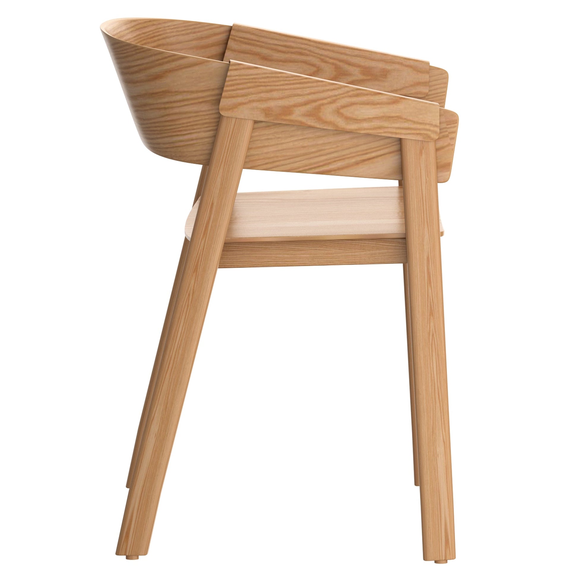 WorldwideMATEO - KONTRACT CHAIR - NATURAL