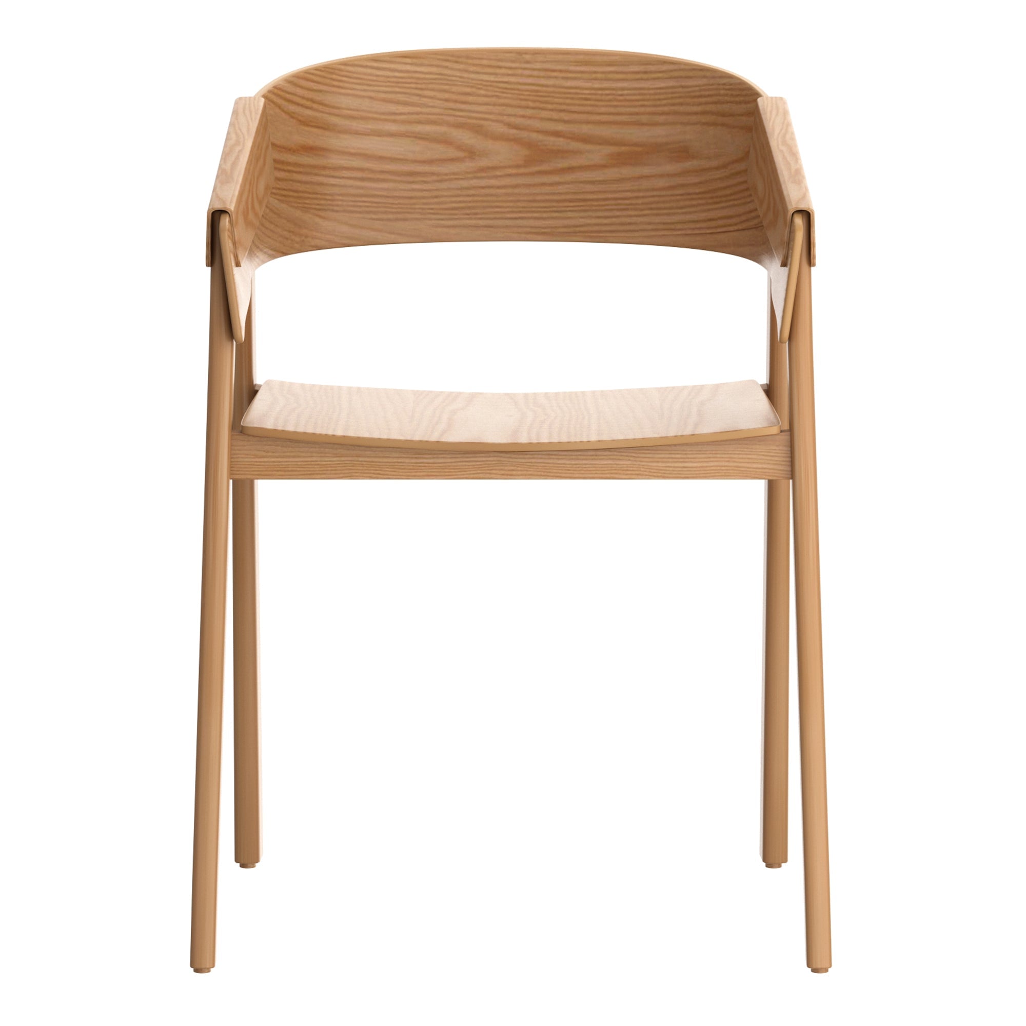 WorldwideMATEO - KONTRACT CHAIR - NATURAL
