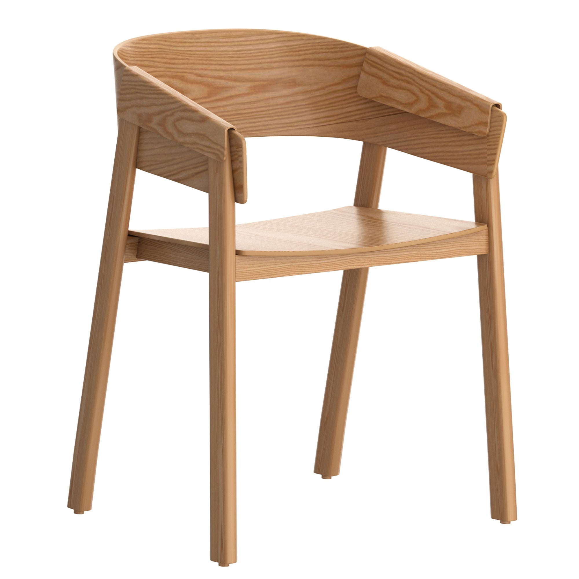 WorldwideMATEO - KONTRACT CHAIR - NATURAL