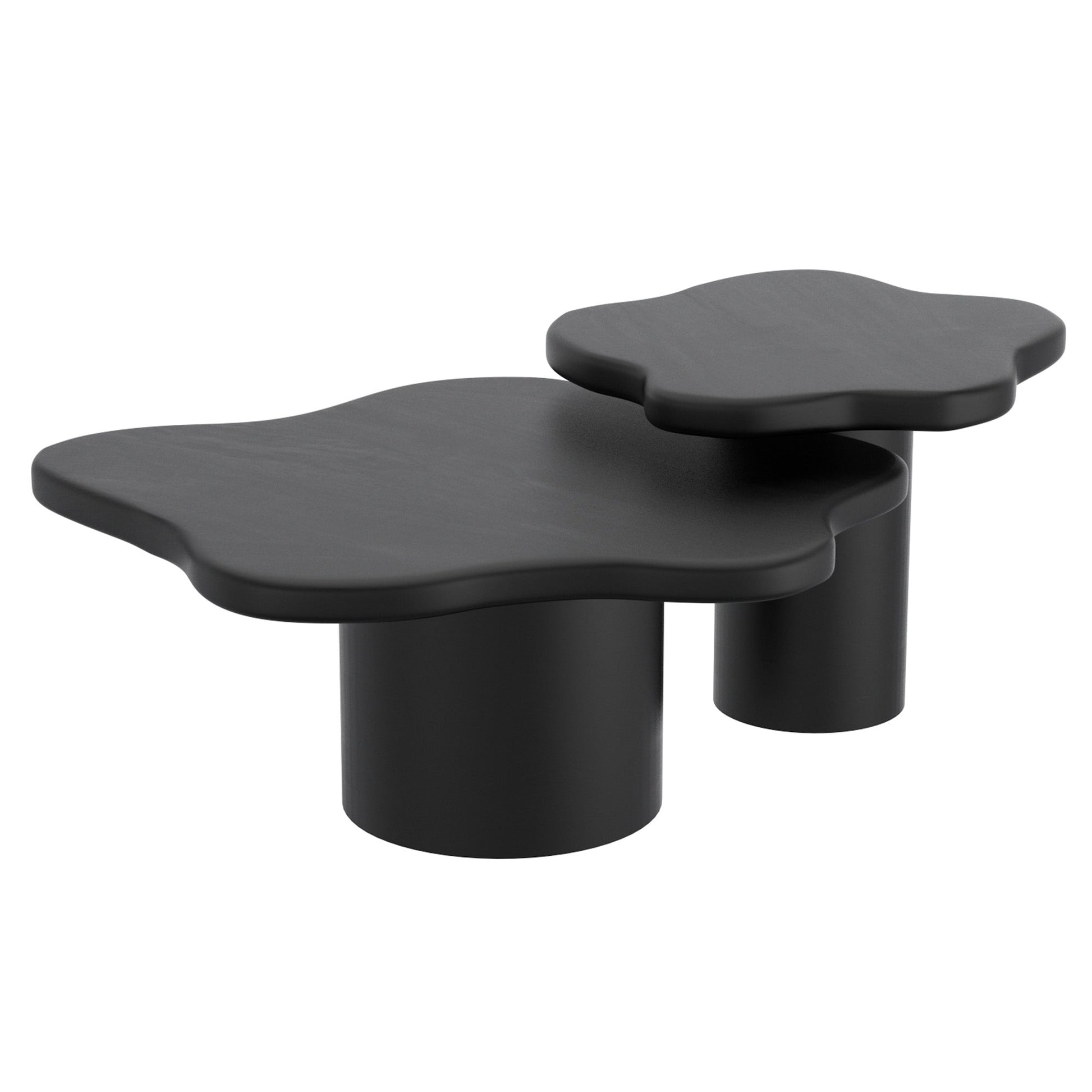 WorldwideMAYAL - 2PC COFFEE TABLE SET - BLACK
