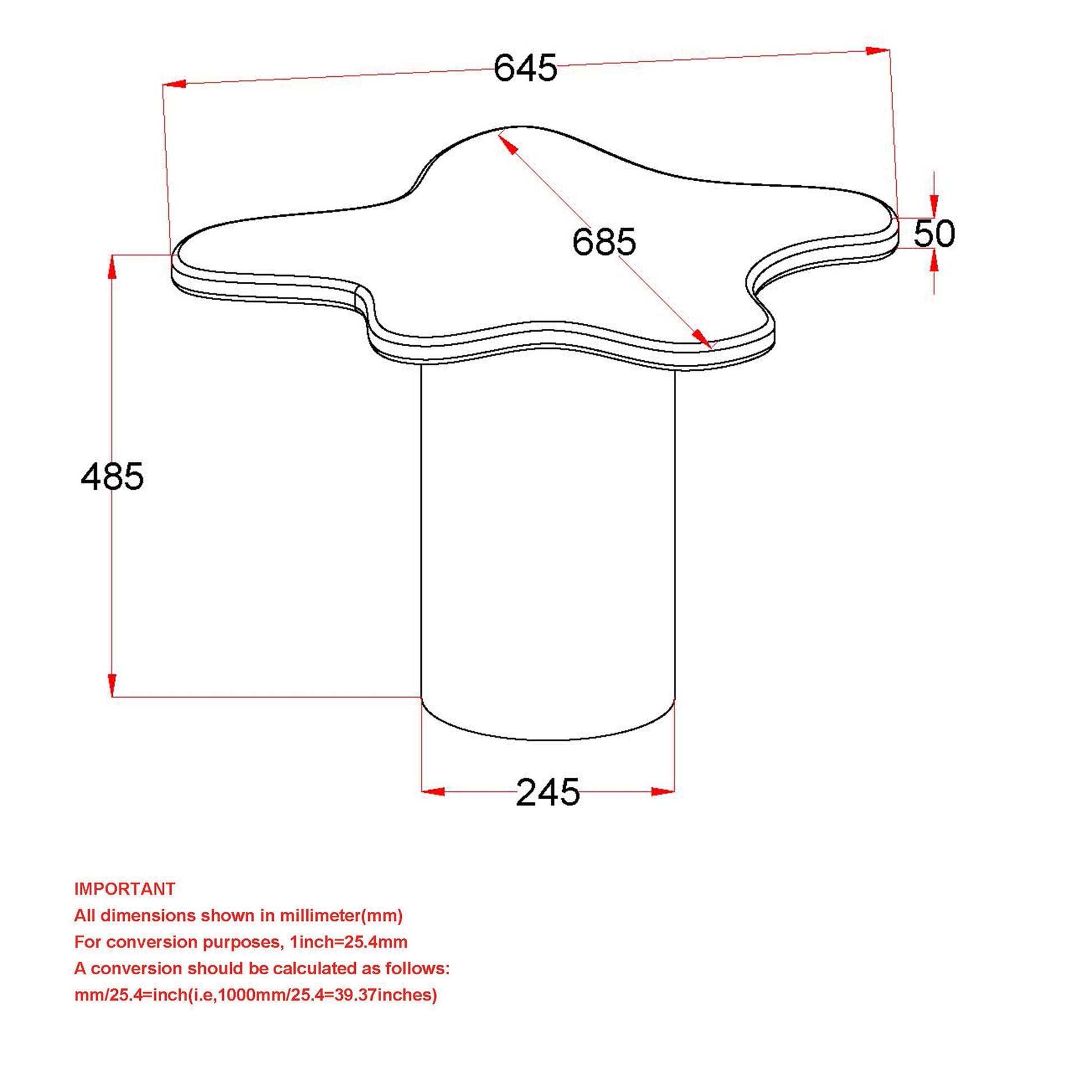 WorldwideMAYAL - 2PC COFFEE TABLE SET - WALNUT