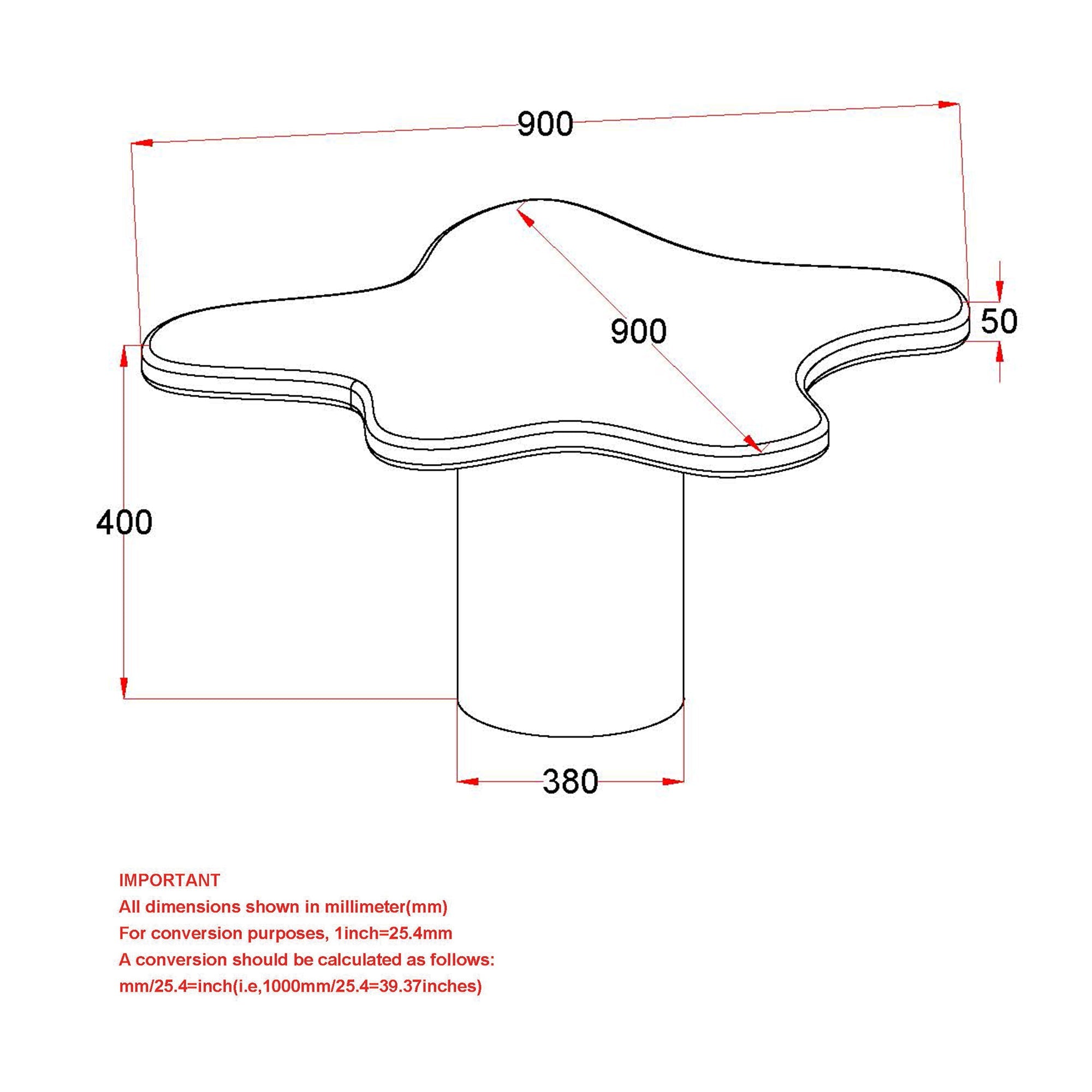 WorldwideMAYAL - 2PC COFFEE TABLE SET - WALNUT