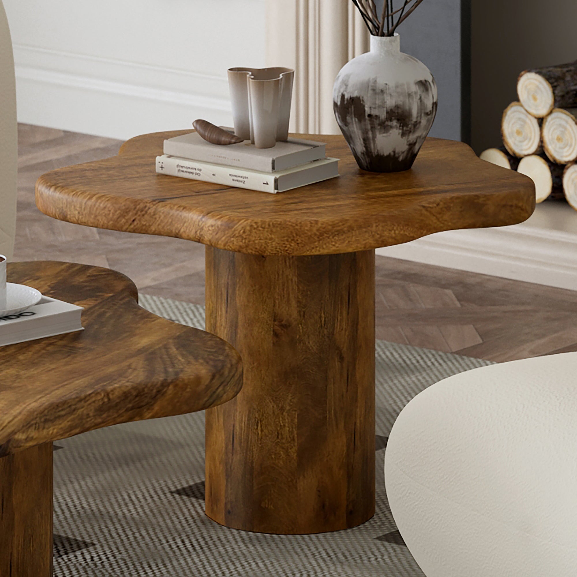WorldwideMAYAL - COFFEE TABLE LARGE - WALNUT