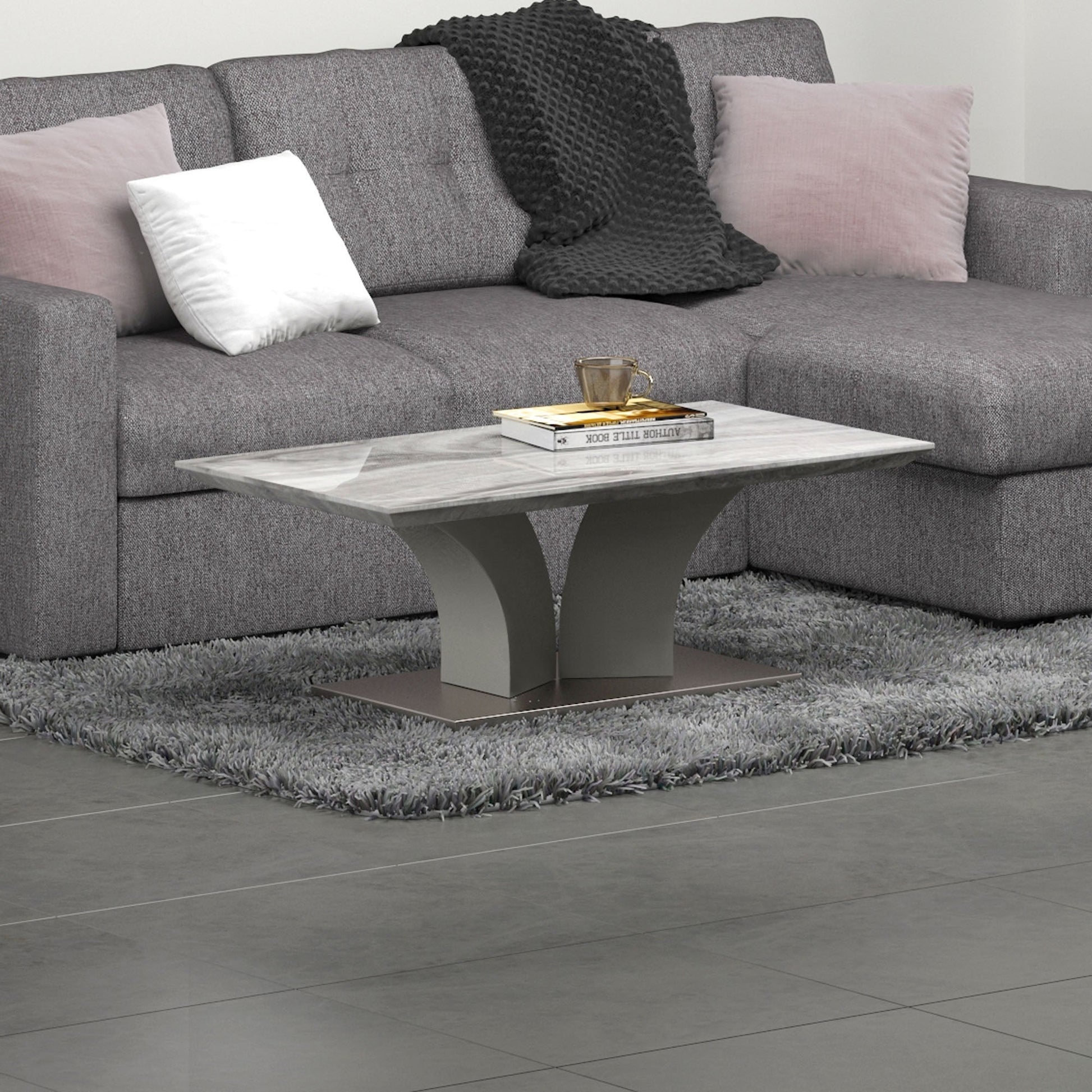 WorldwideNAPOLI - COFFEE TABLE - GREY