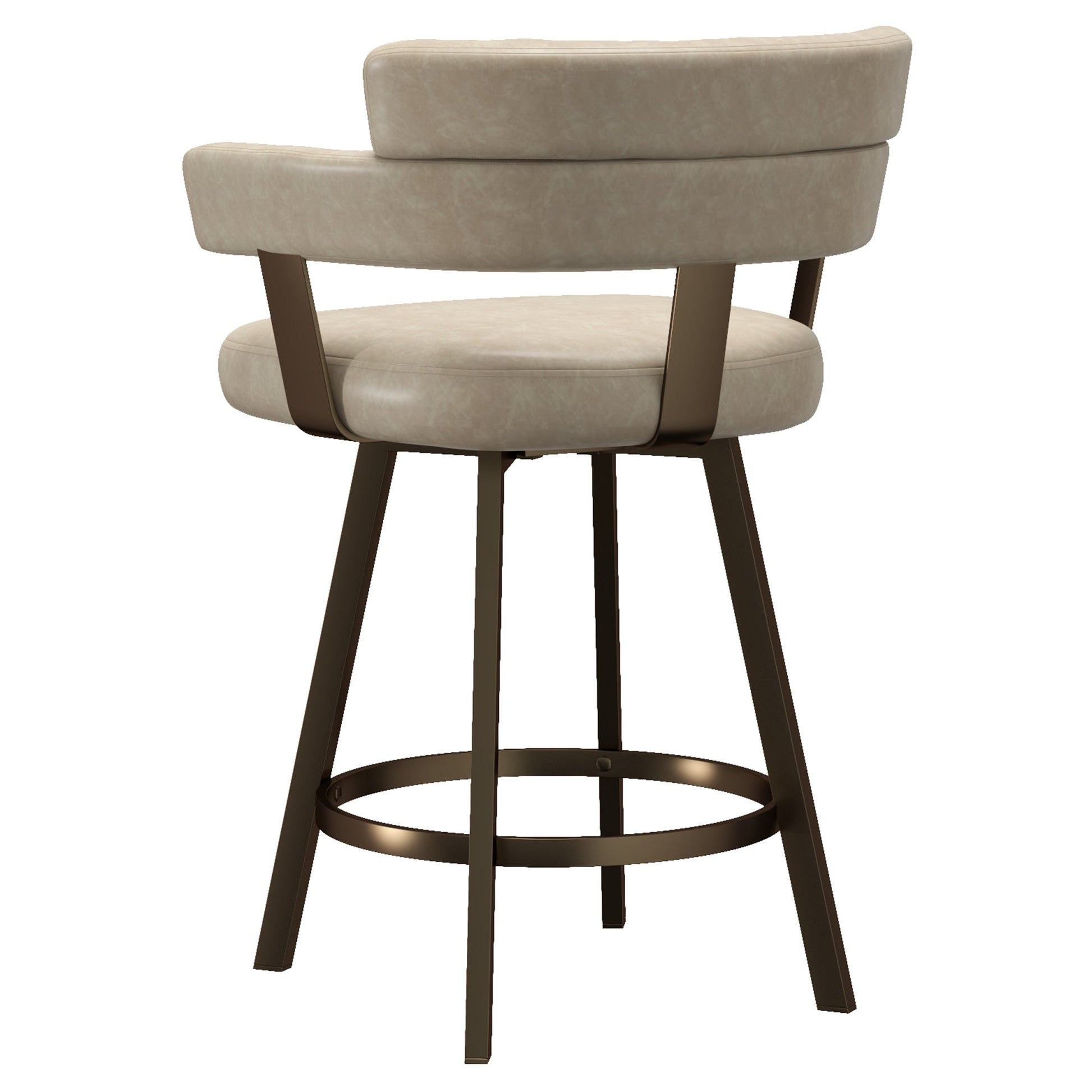 WorldwideOBERON - 26" COUNTER STOOL - IVORY