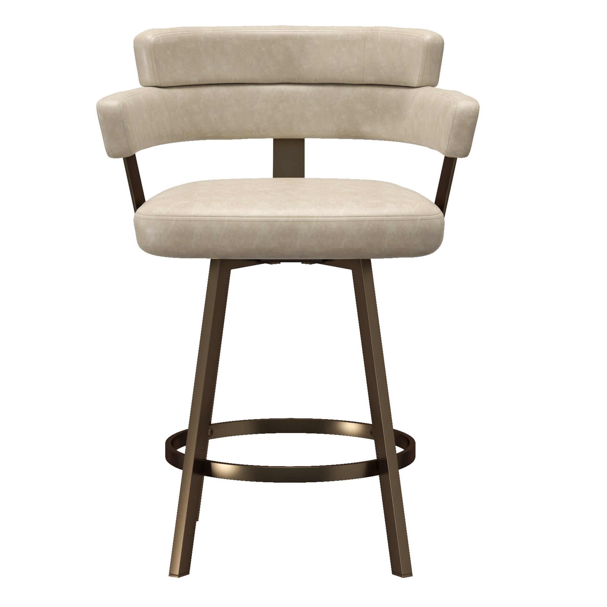 WorldwideOBERON - 26" COUNTER STOOL - IVORY