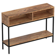 WorldwideOJAS - CONSOLE TABLE - NATURAL BURNT