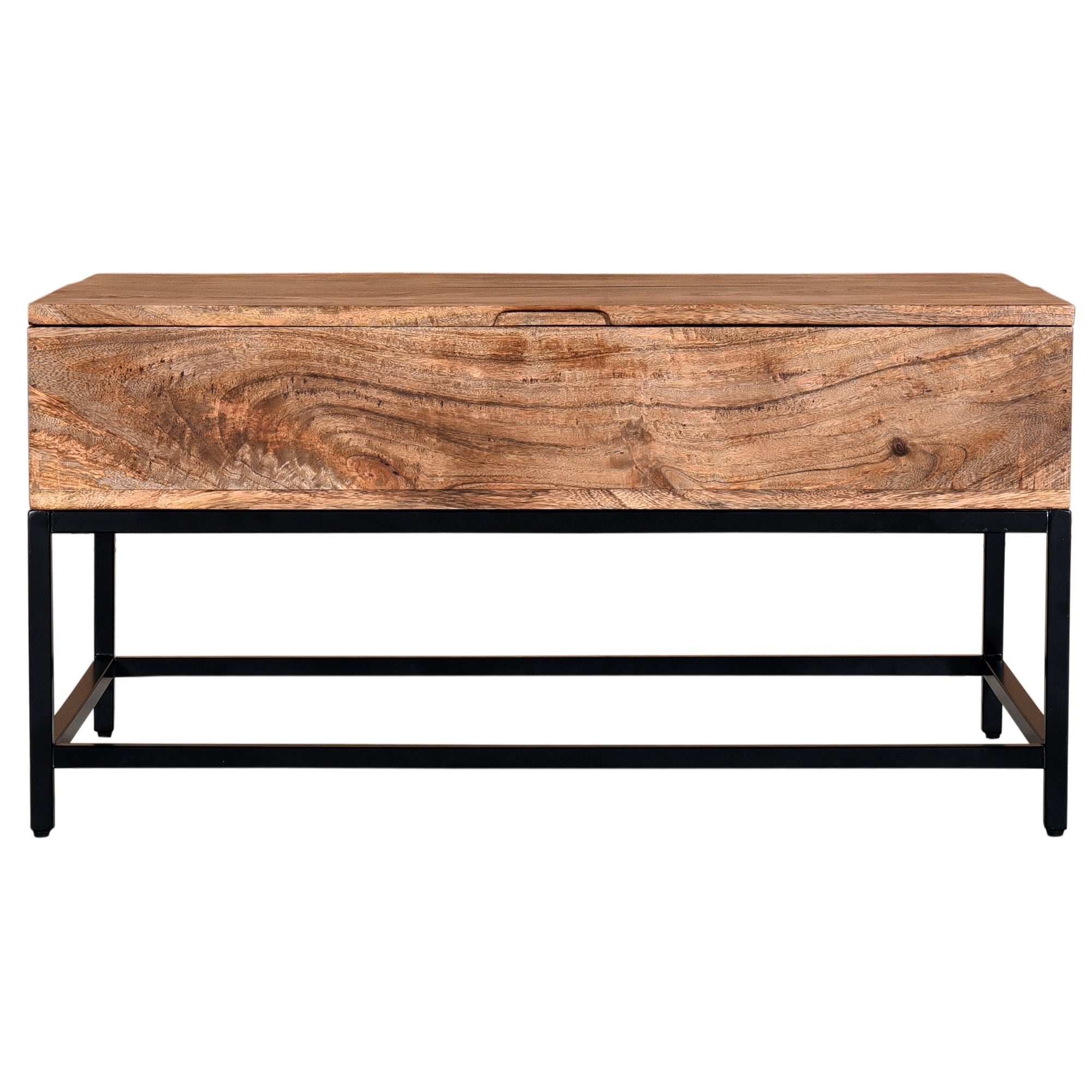 WorldwideOJAS - LIFT - TOP COFFEE TABLE - NATURAL BURNT