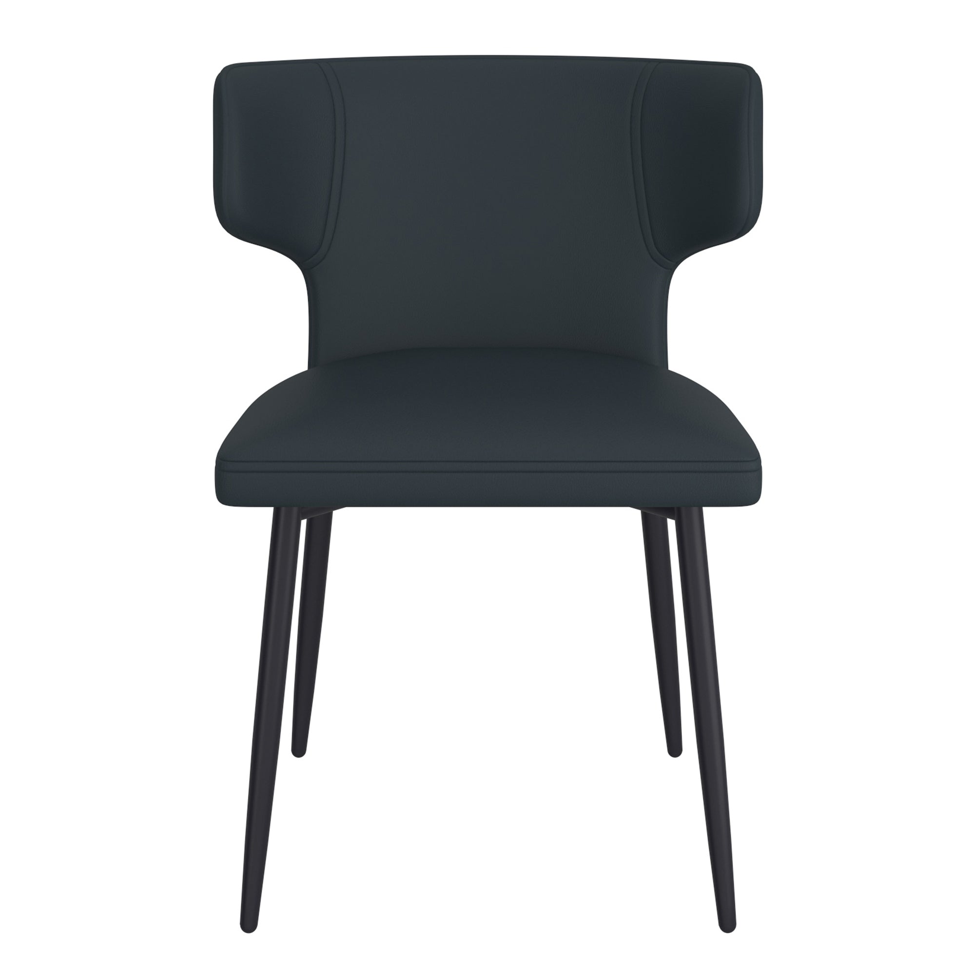 WorldwideOLIS - SIDE CHAIR PU - BLACK
