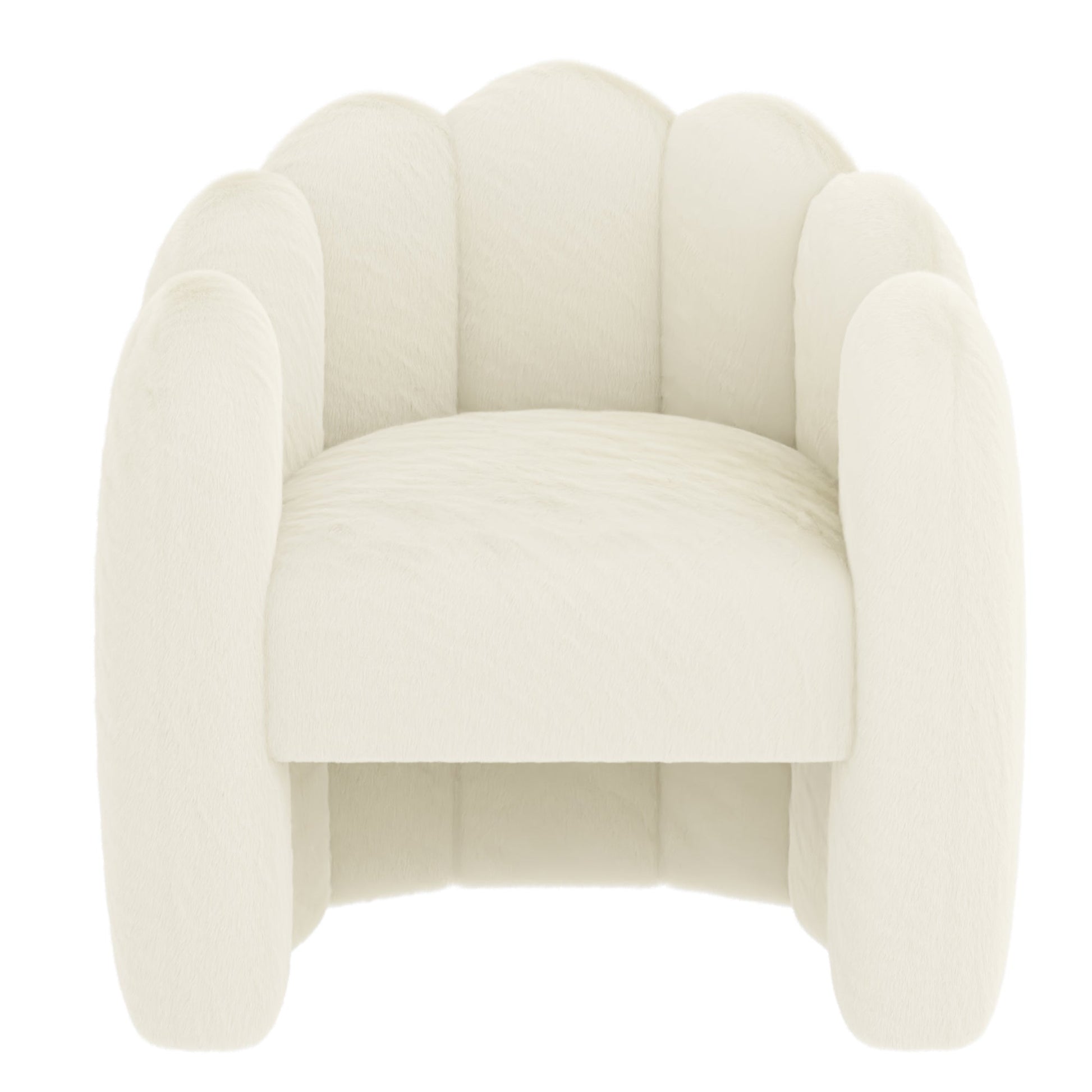 WorldwidePANDORA - ACCENT CHAIR - IVORY