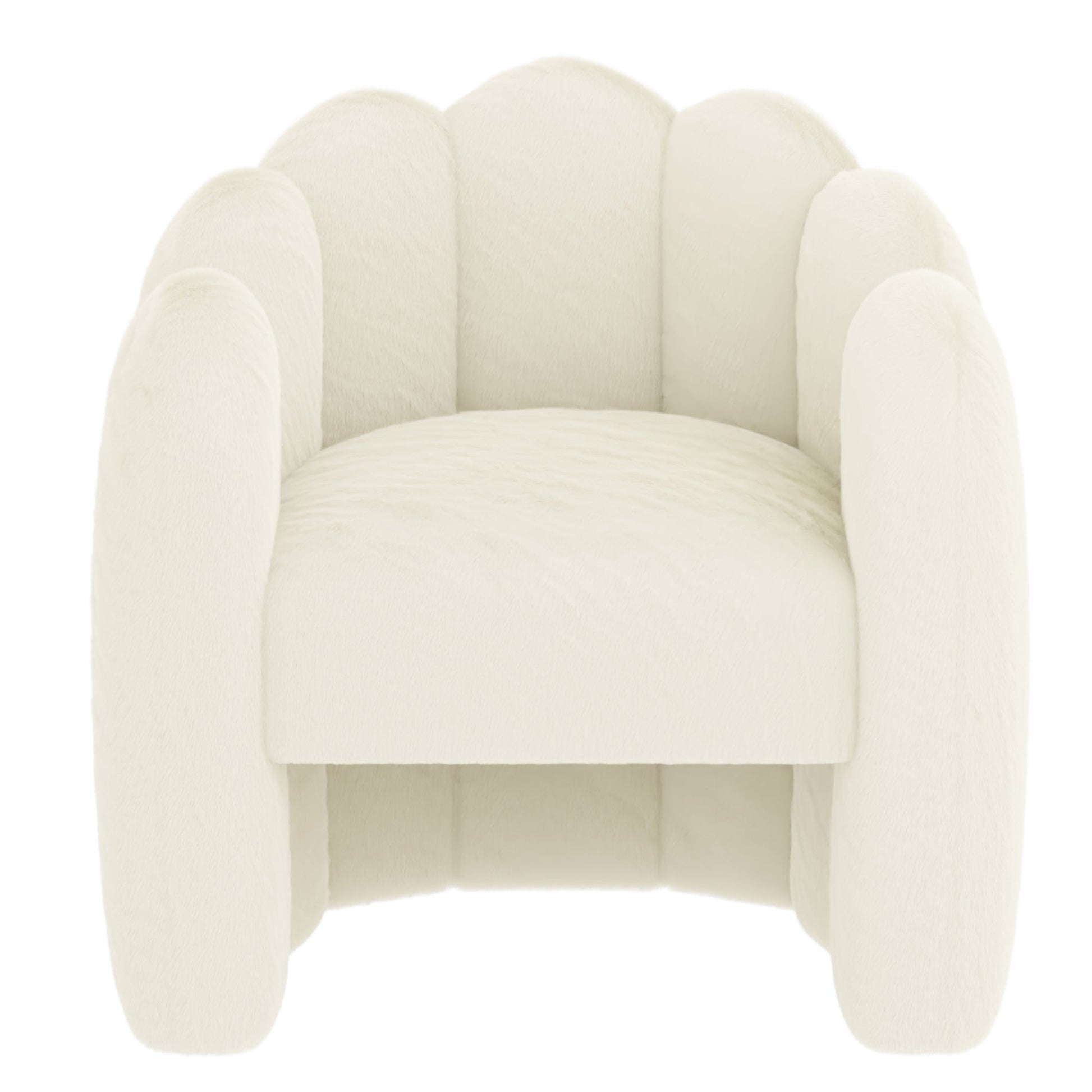 WorldwidePANDORA - ACCENT CHAIR - IVORY