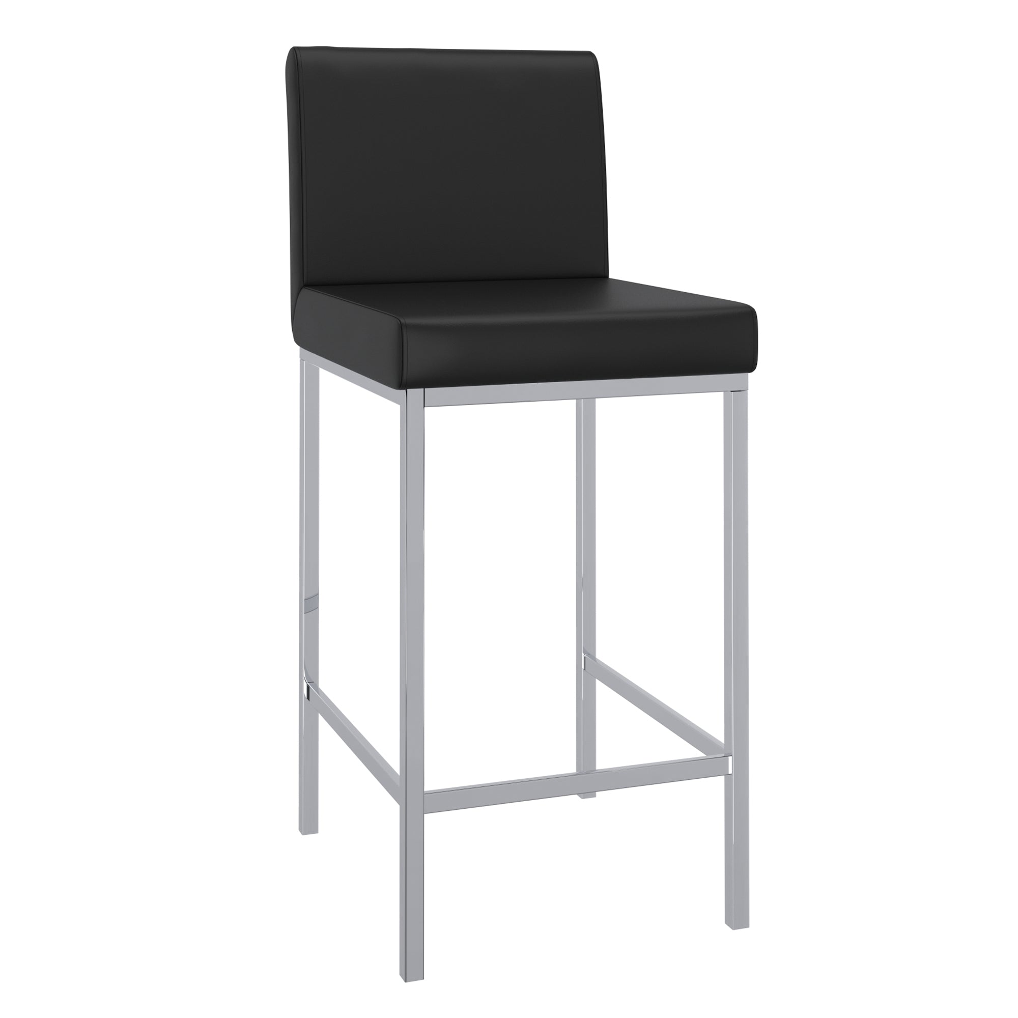 WorldwidePORTO - 26" COUNTER STOOL - BLACK