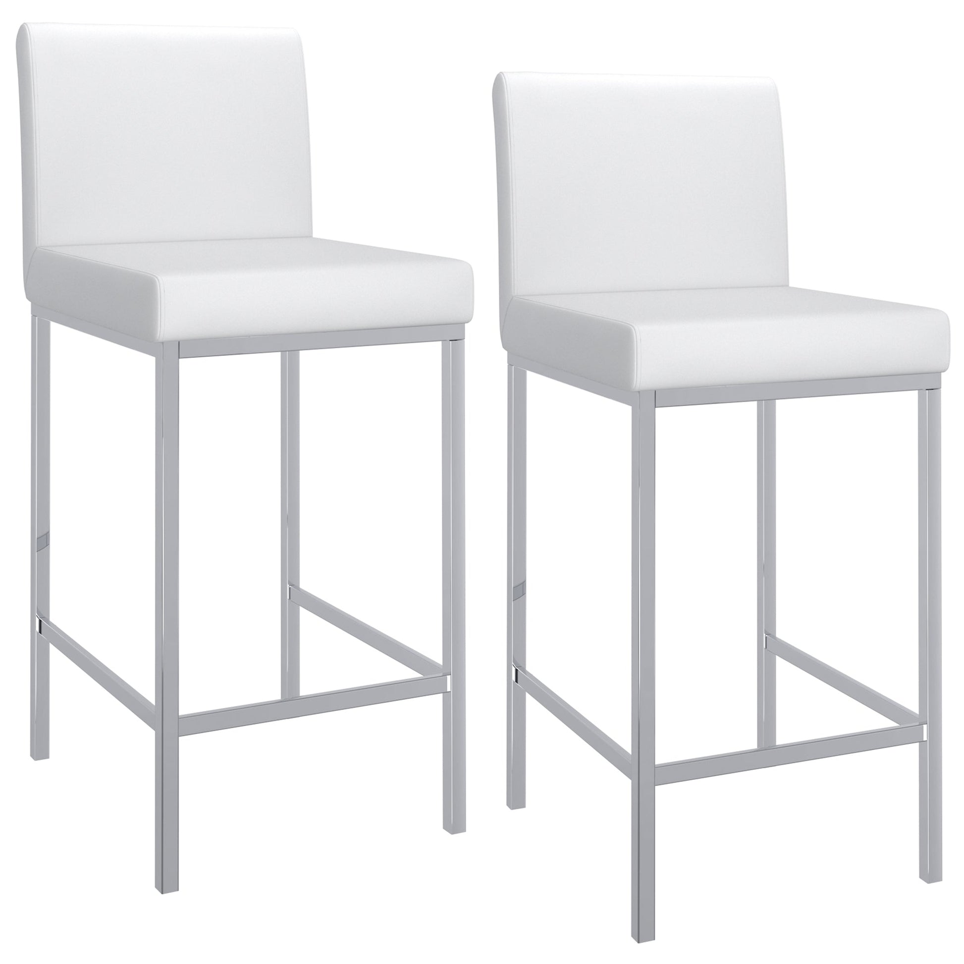 WorldwidePORTO - 26" COUNTER STOOL - WHITE