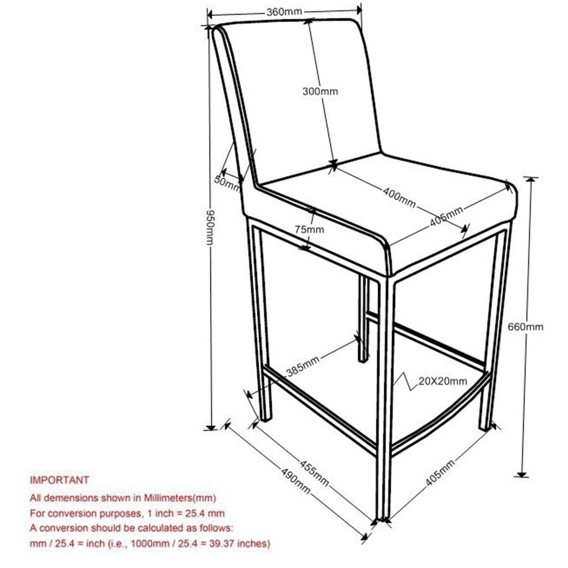 WorldwidePORTO - 26" COUNTER STOOL - WHITE