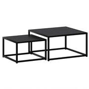WorldwideQUINN - 2PC COFFEE TABLE - BLACK