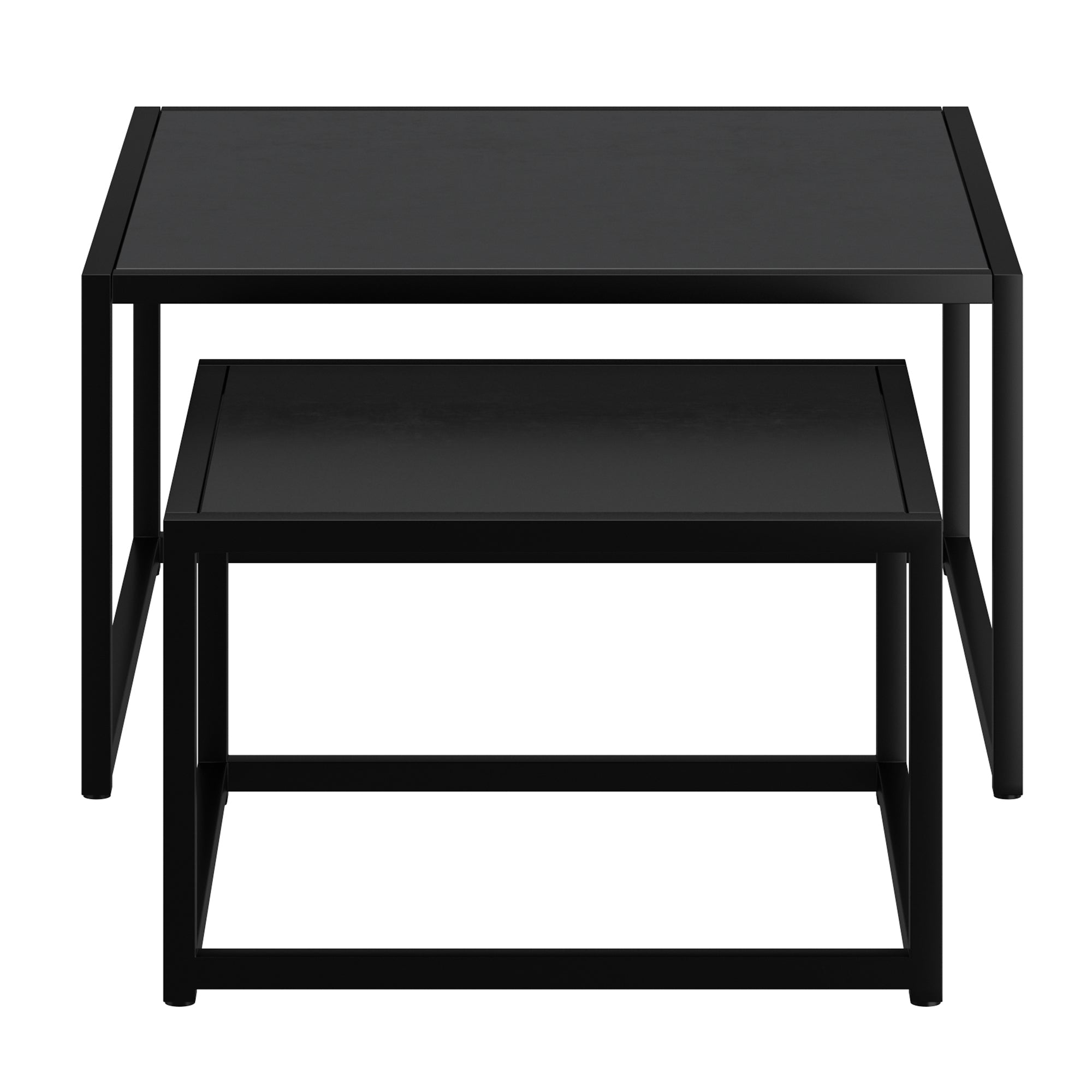 WorldwideQUINN - 2PC COFFEE TABLE - BLACK