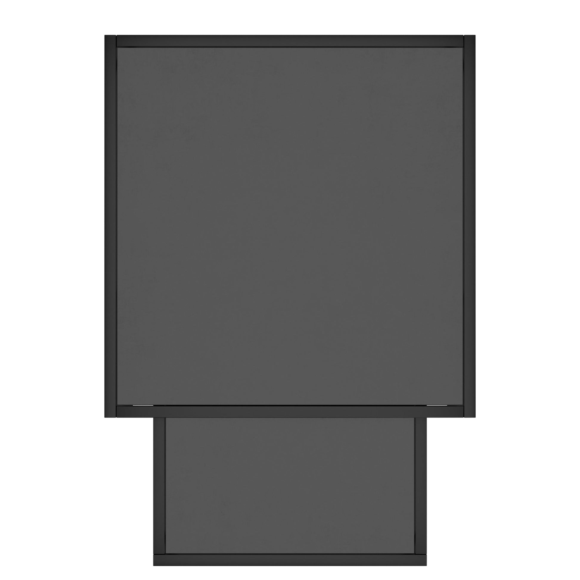 WorldwideQUINN - 2PC COFFEE TABLE - BLACK