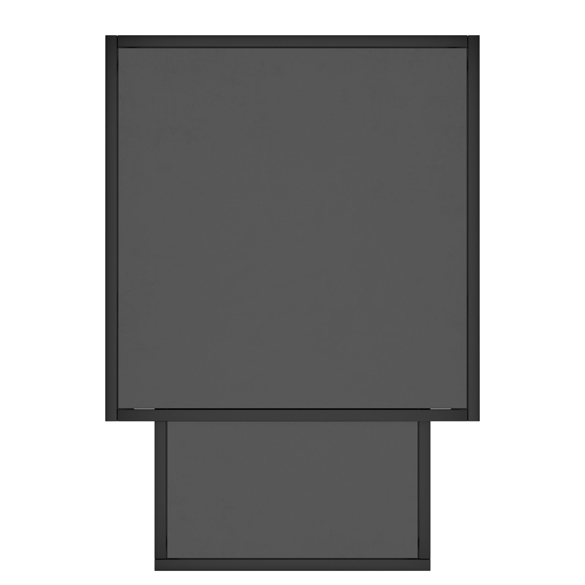 WorldwideQUINN - 2PC COFFEE TABLE - BLACK