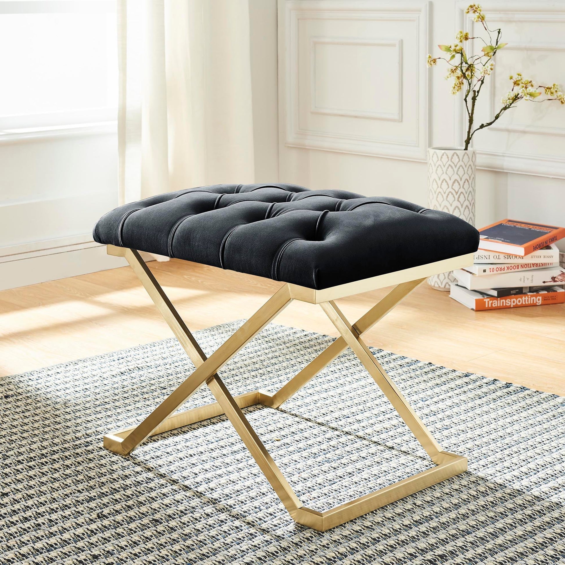 WorldwideRADA - SINGLE BENCH - BLACK/GOLD
