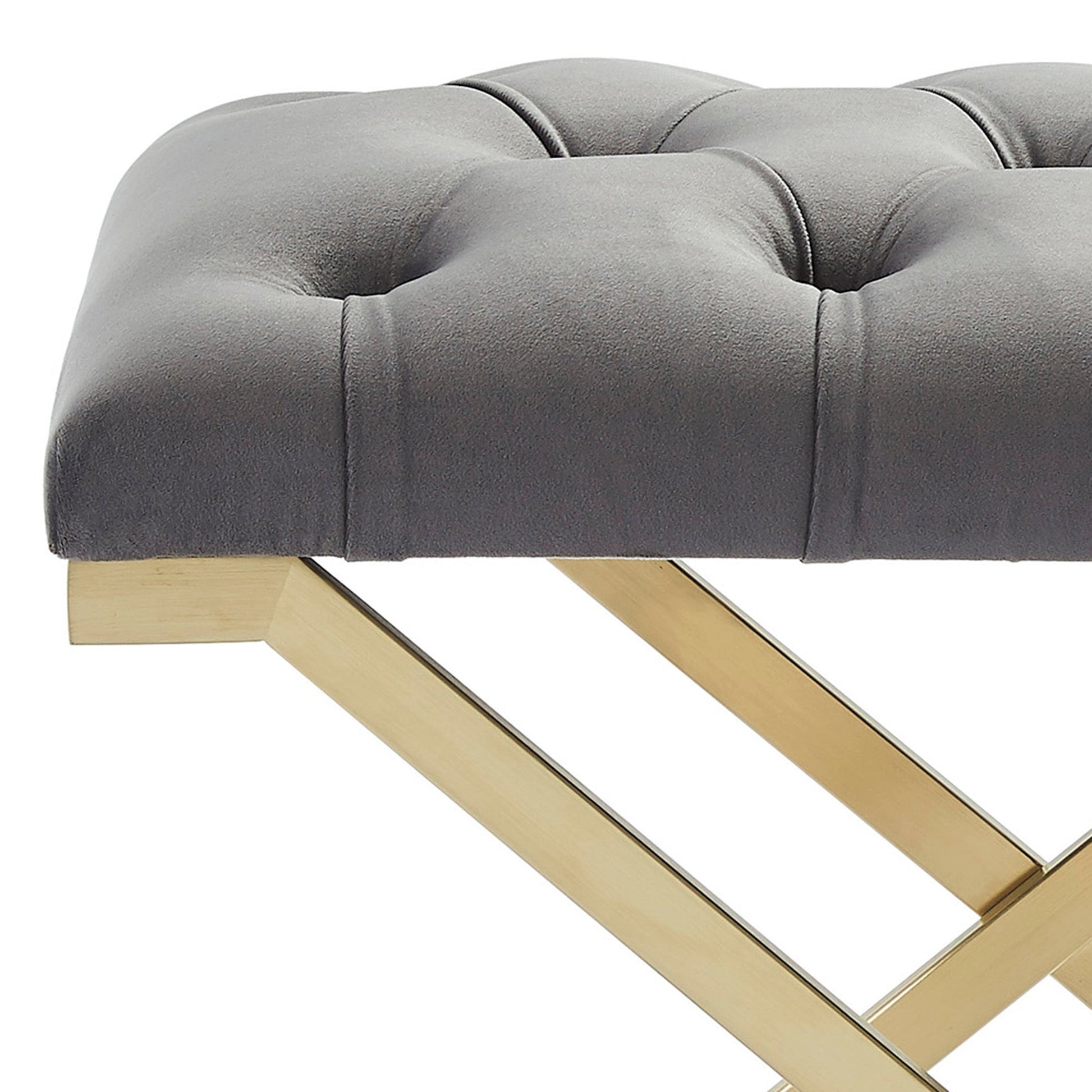 WorldwideRADA - SINGLE BENCH - GREY/GOLD