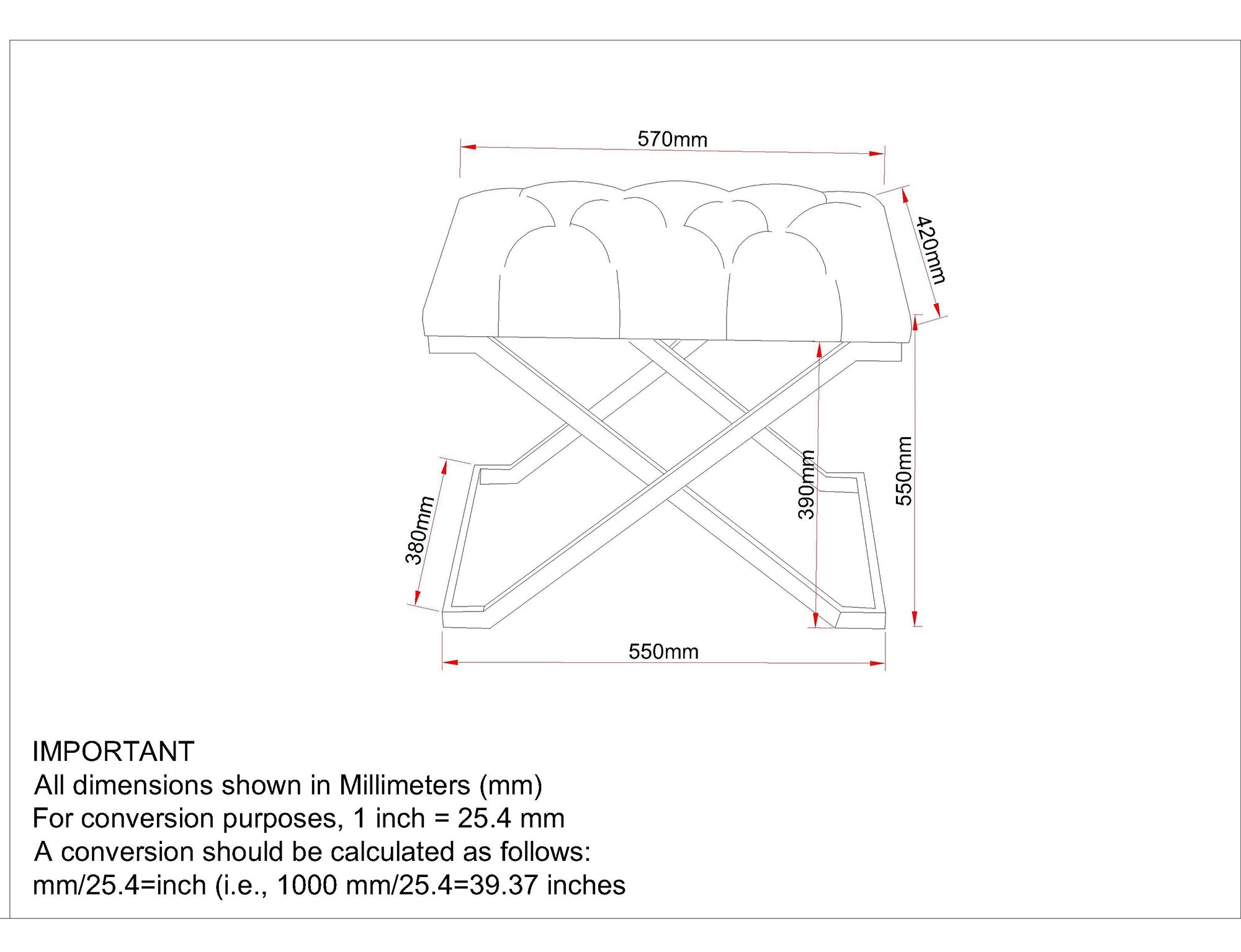 WorldwideRADA - SINGLE BENCH - GREY/GOLD