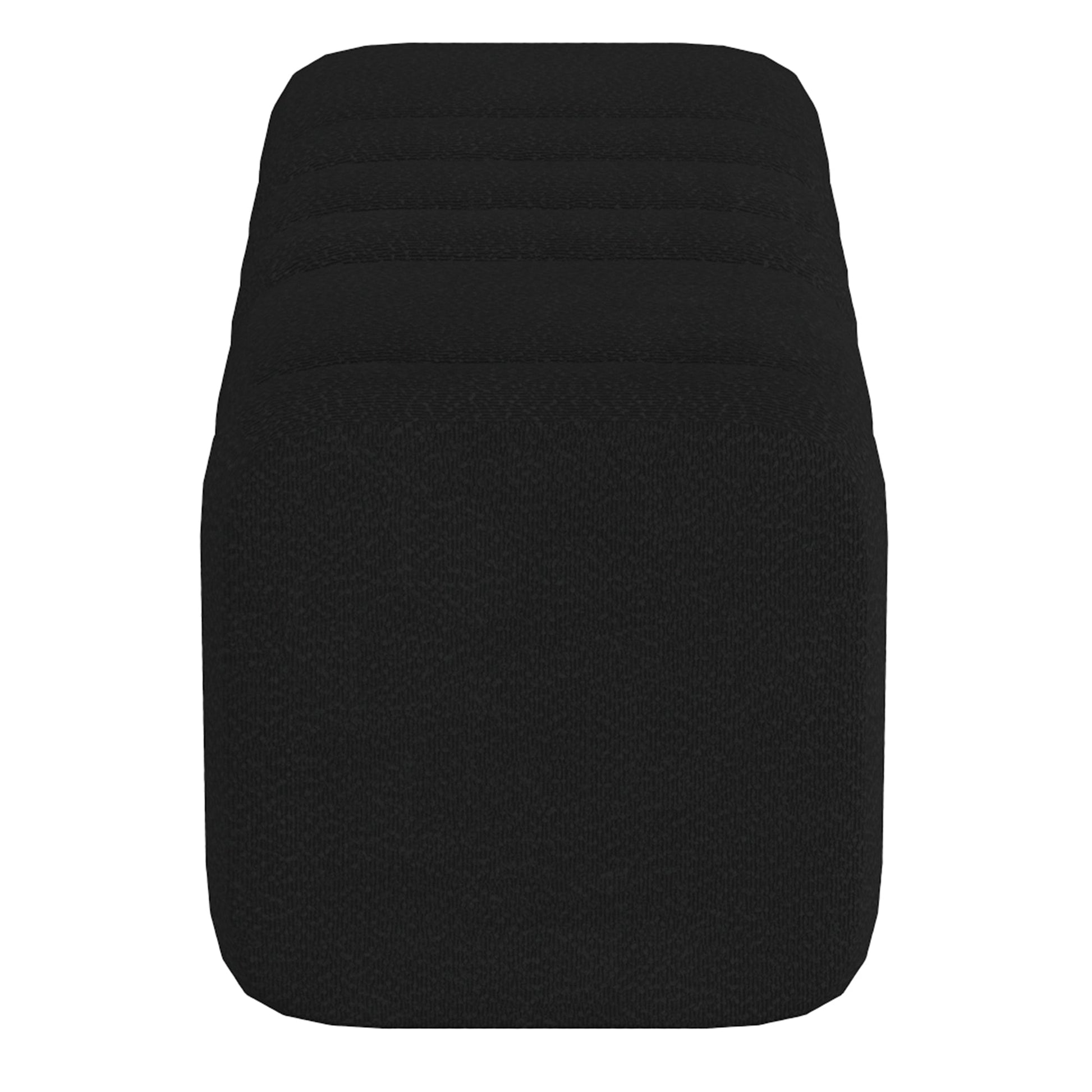 WorldwideRIGEL - LARGE OTTOMAN - BLACK