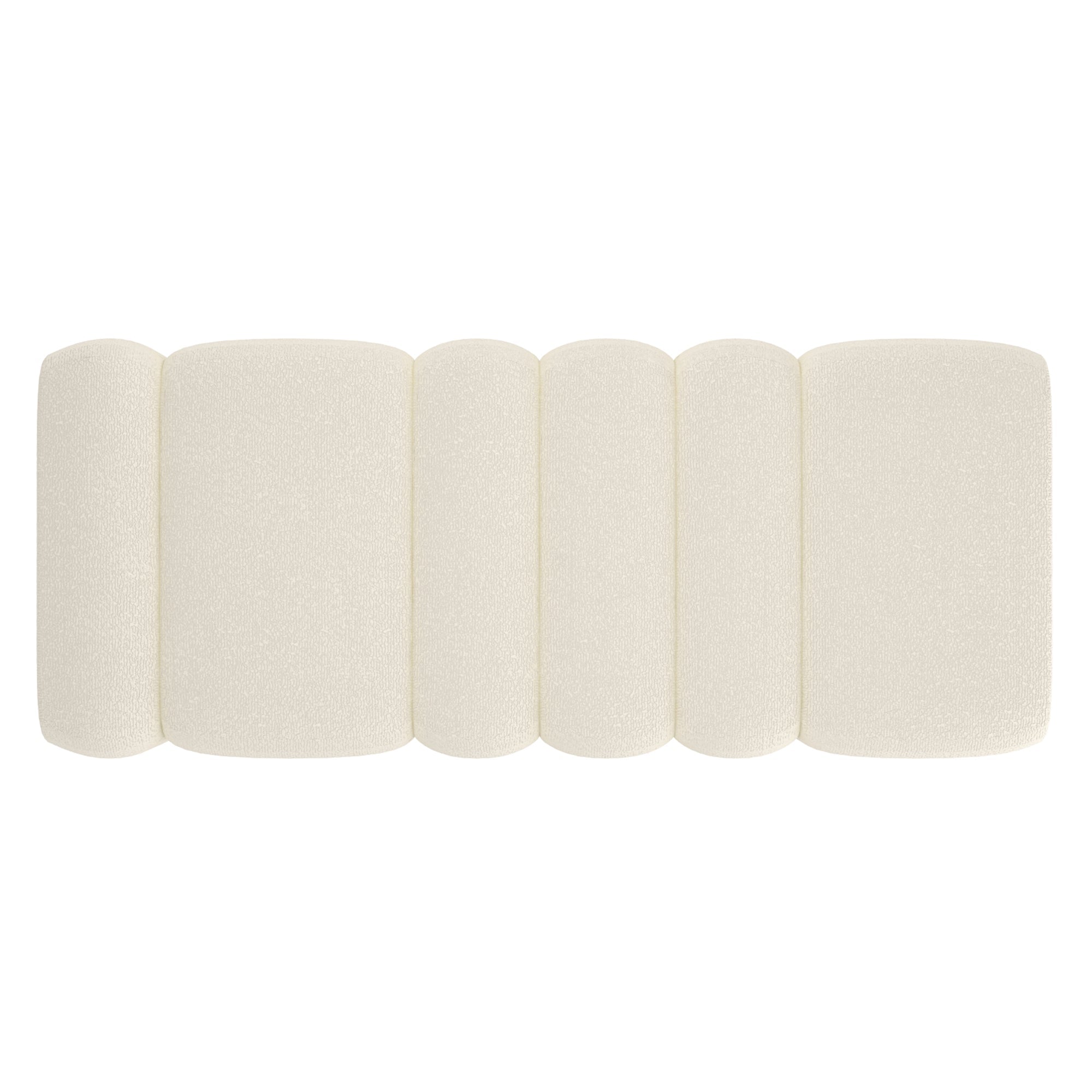 WorldwideRIGEL - LARGE OTTOMAN - IVORY