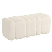 WorldwideRIGEL - LARGE OTTOMAN - IVORY