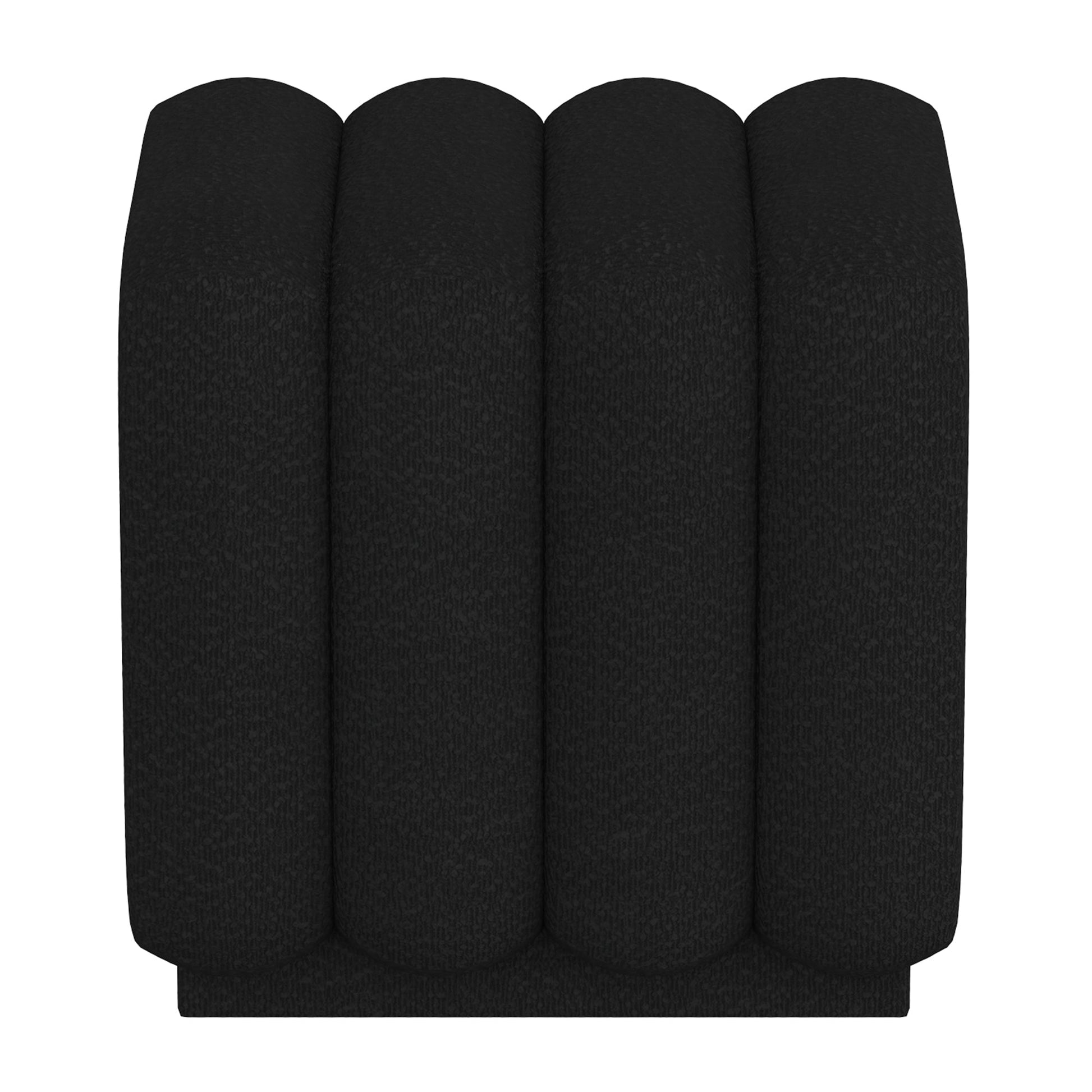 WorldwideRIGEL - SMALL OTTOMAN - BLACK