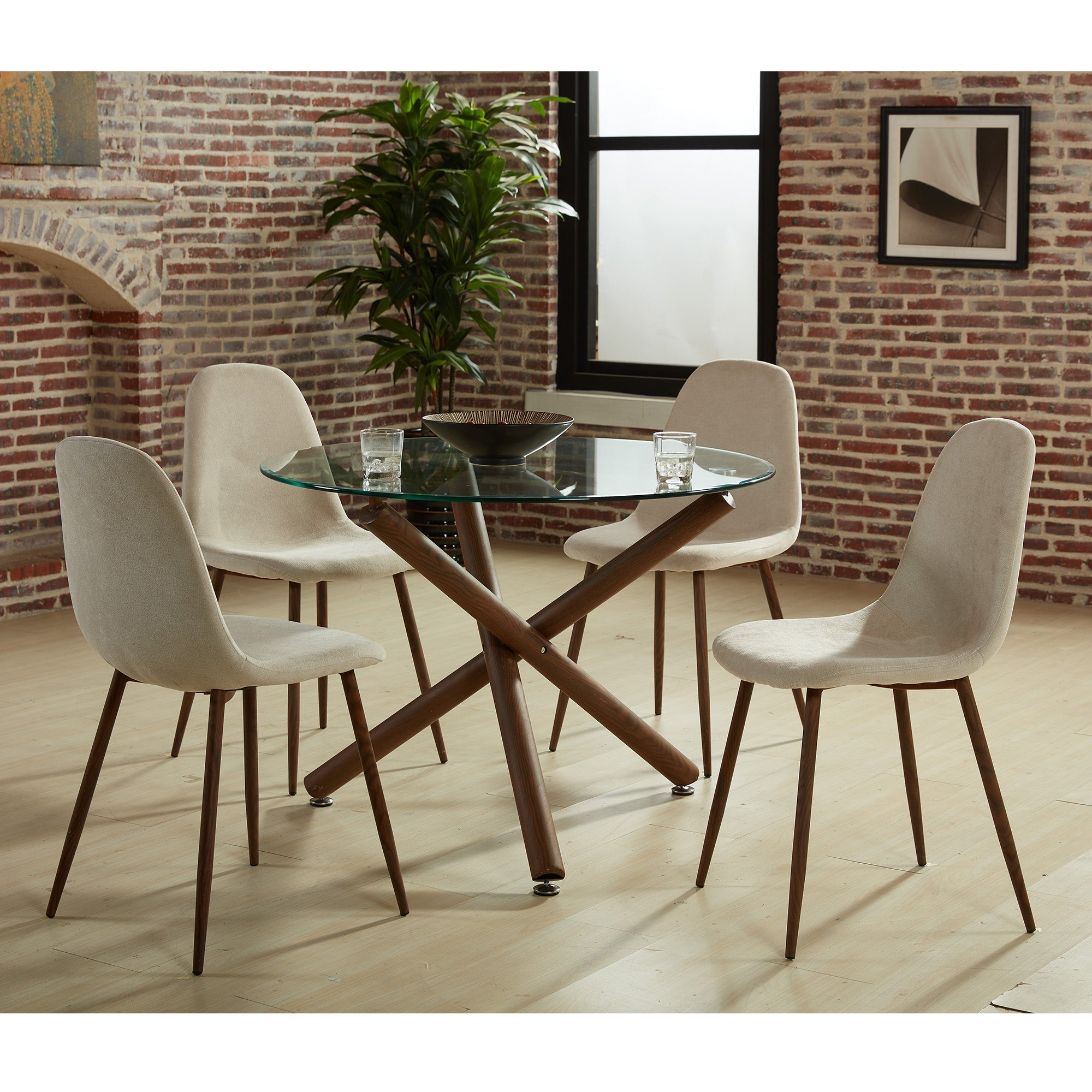 WorldwideROCCA_LYNA BG - 5PC DINING SET