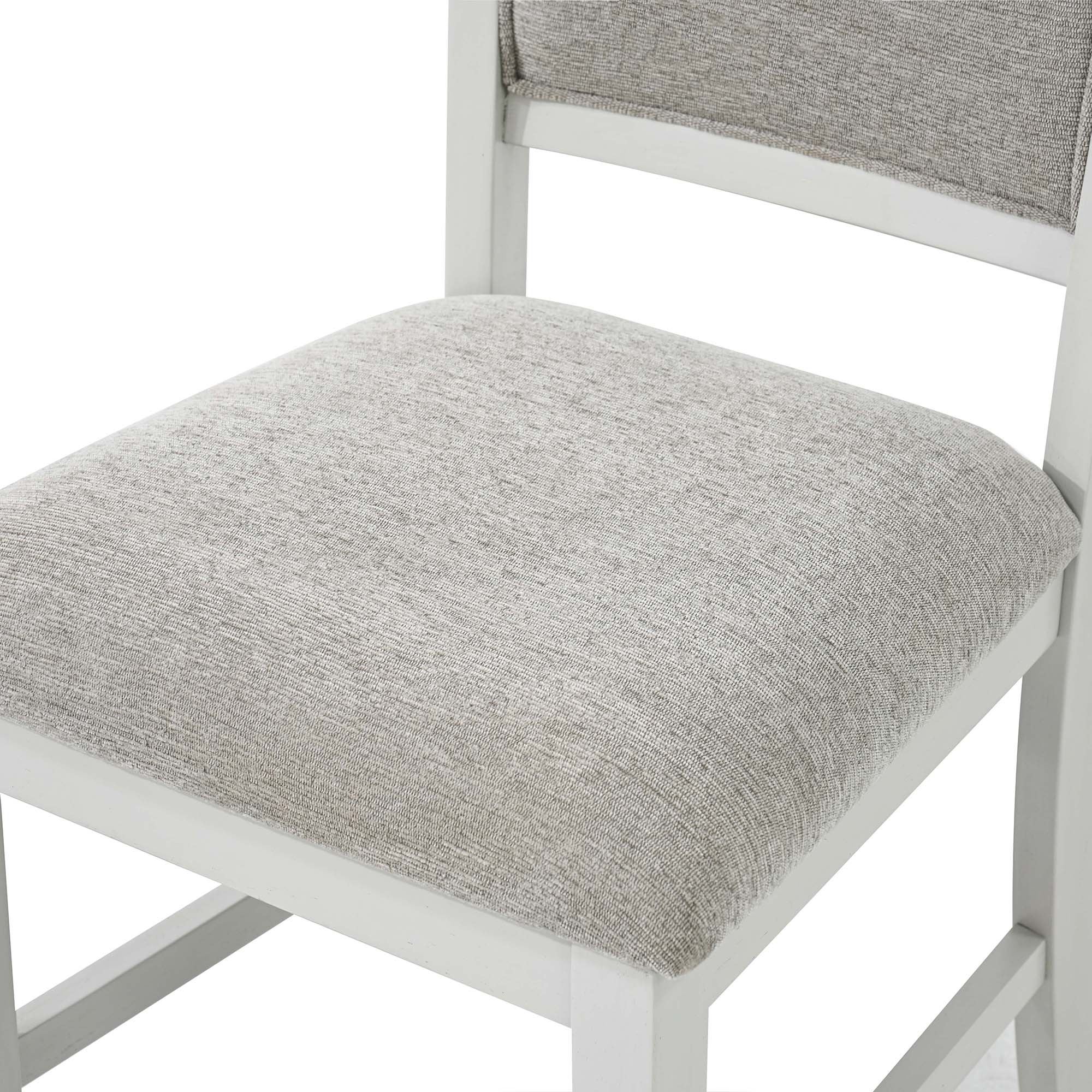 WorldwideSAMUEL - 5PC DINING SET - WHITEWASH