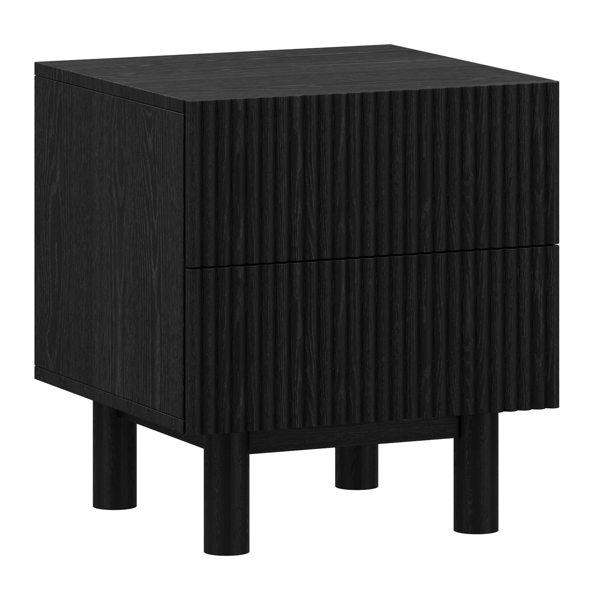 WorldwideSANGRA - 2 DRAWER ACCENT TABLE - BLACK
