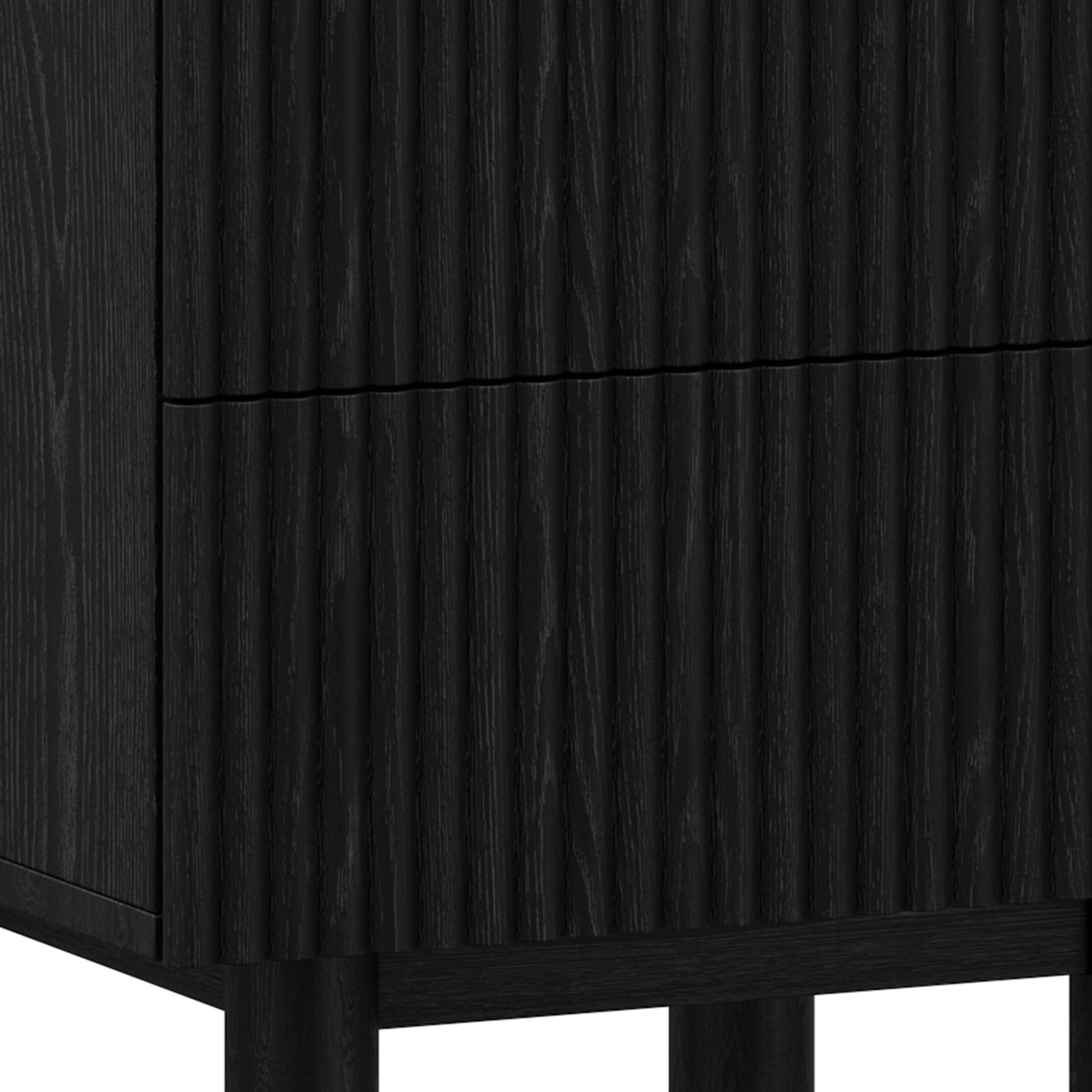 WorldwideSANGRA - 2 DRAWER ACCENT TABLE - BLACK
