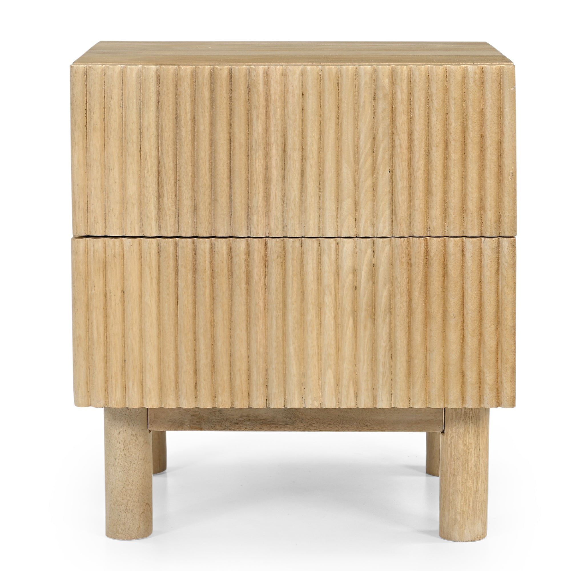 WorldwideSANGRA - 2 DRAWER ACCENT TABLE - NATURAL
